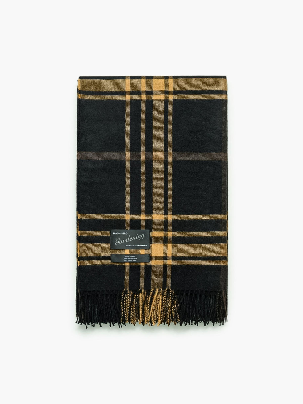 Magniberg Queen Blanket Pumpkin Spice Tartan