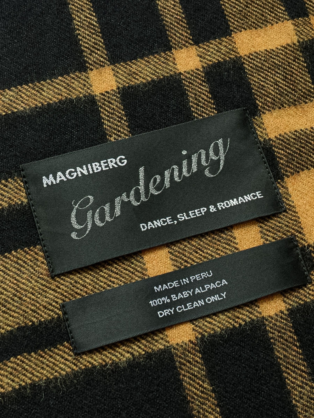 Magniberg Queen Blanket Pumpkin Spice Tartan