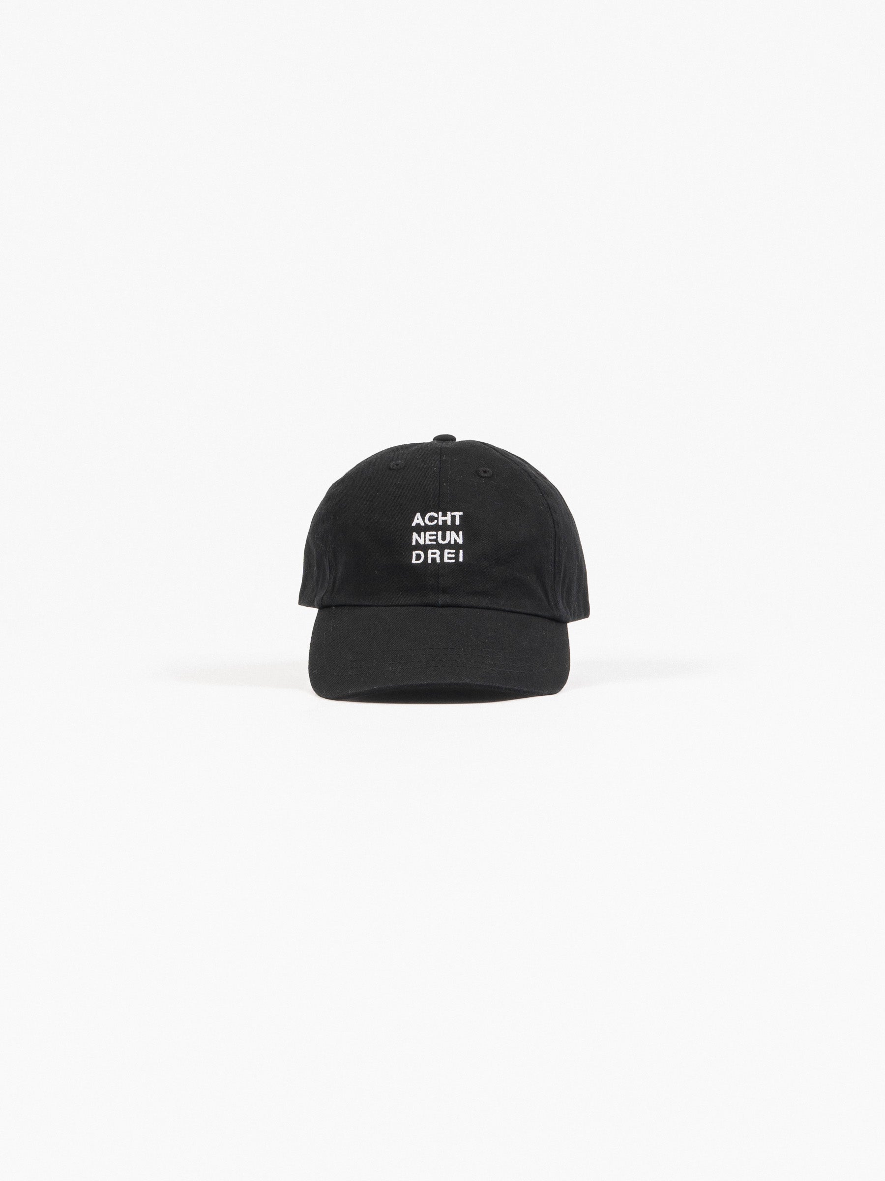 893 Ryotei Acht Neun Drei Cap Black