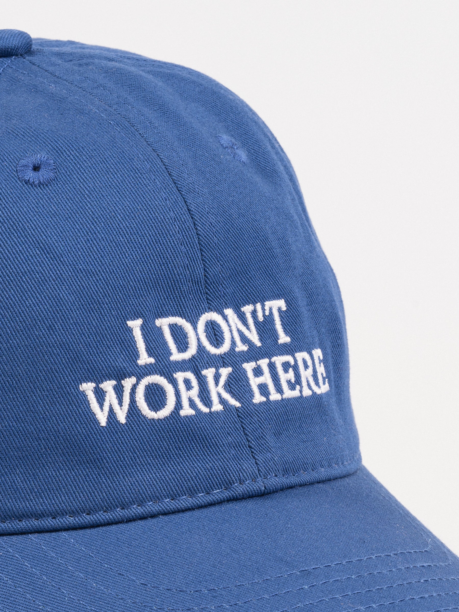 IDEA Sorry I Don't Work Here Cap Royal Blue