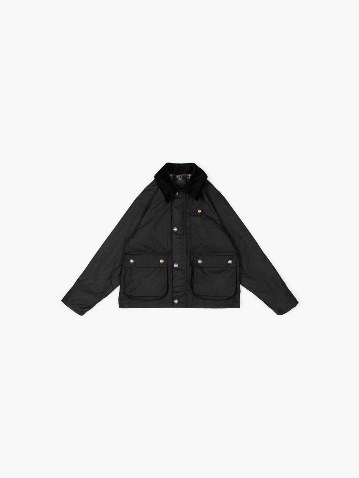 Nili Lotan Brinley Waxed Short Parka Black