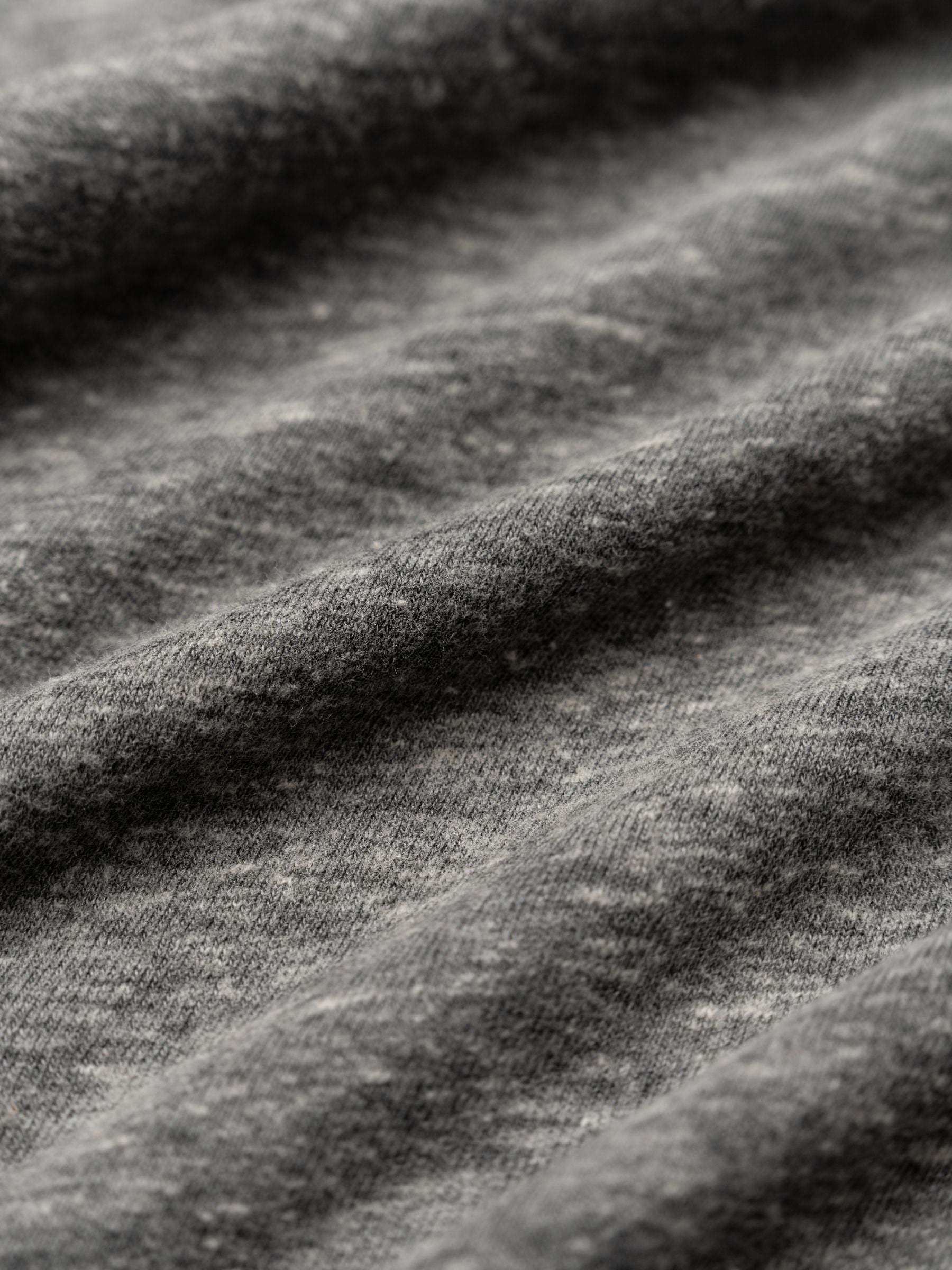 Nili Lotan Lana Classic Ringer Tee Heather Grey Jet Black