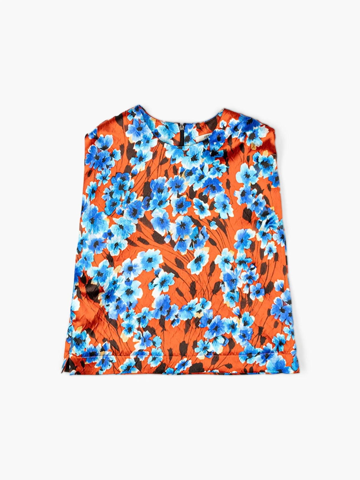 Odeeh Florets Blouse Blood Orange