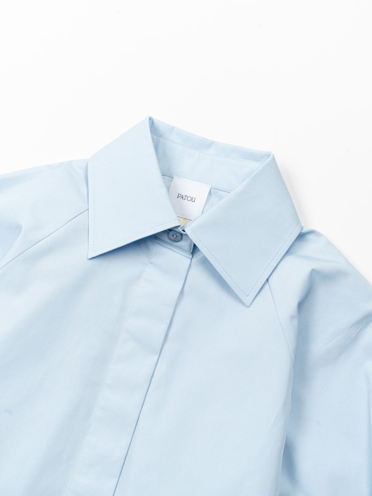 Patou Bow Sleeve Blouse Polar Sky