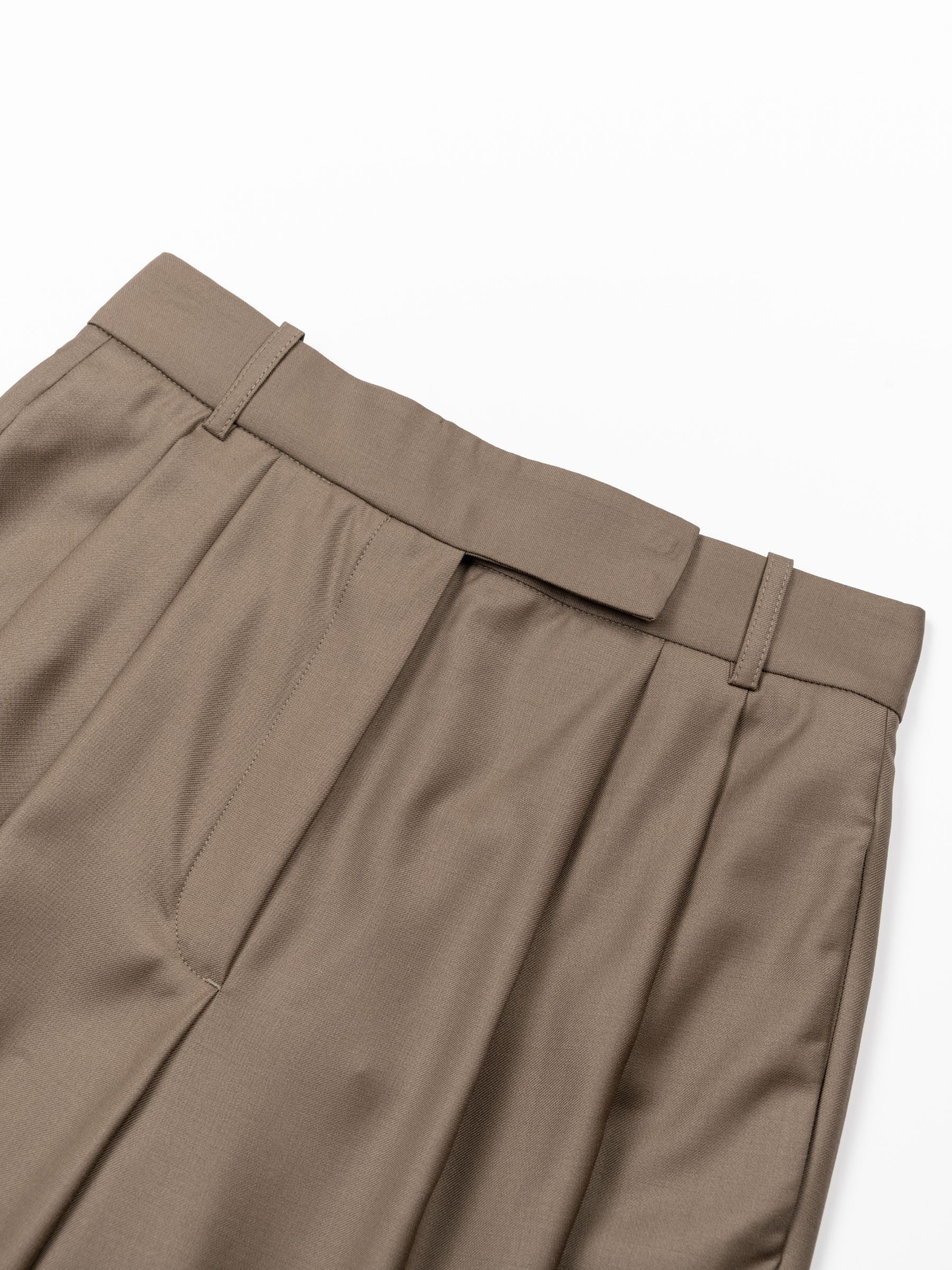 Rohe Tailored Cuff Trousers Desert Brown
