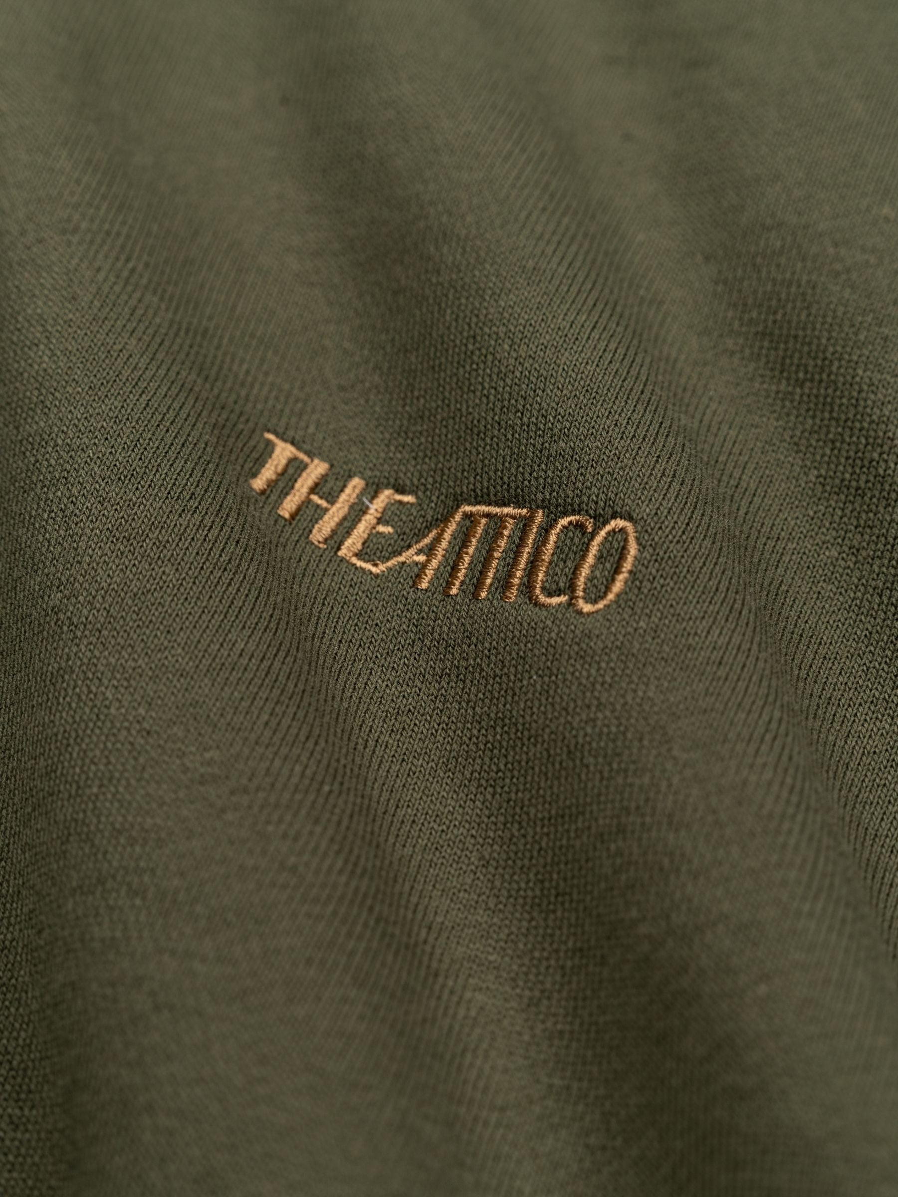 The Attico Hooded Sweatshirt Jacket Forest Green