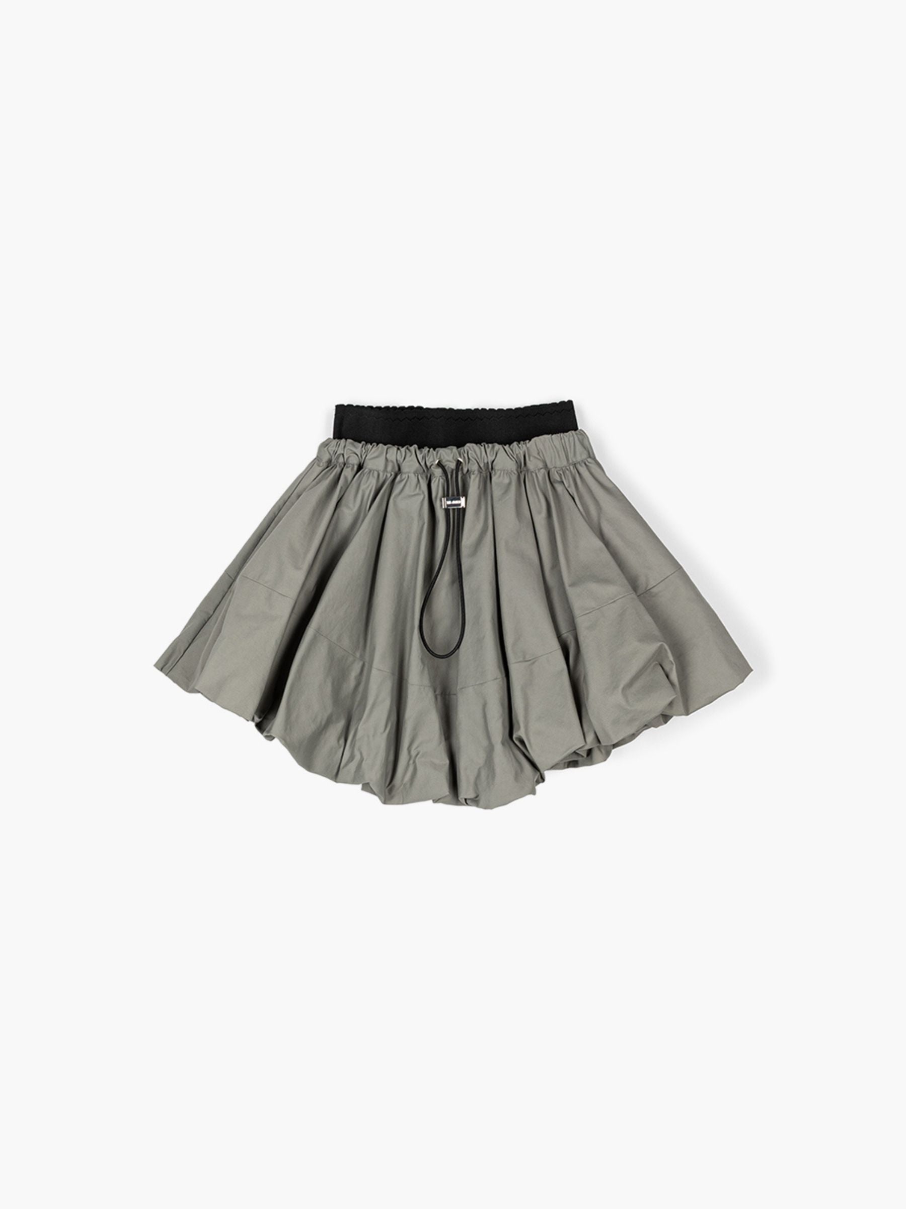 The Attico Mini Skirt Taupe Grey
