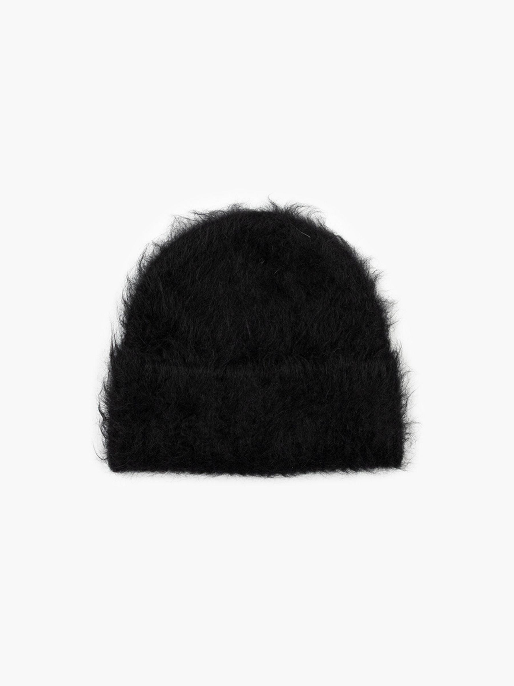 Toteme Alpaca Knit Beanie Black