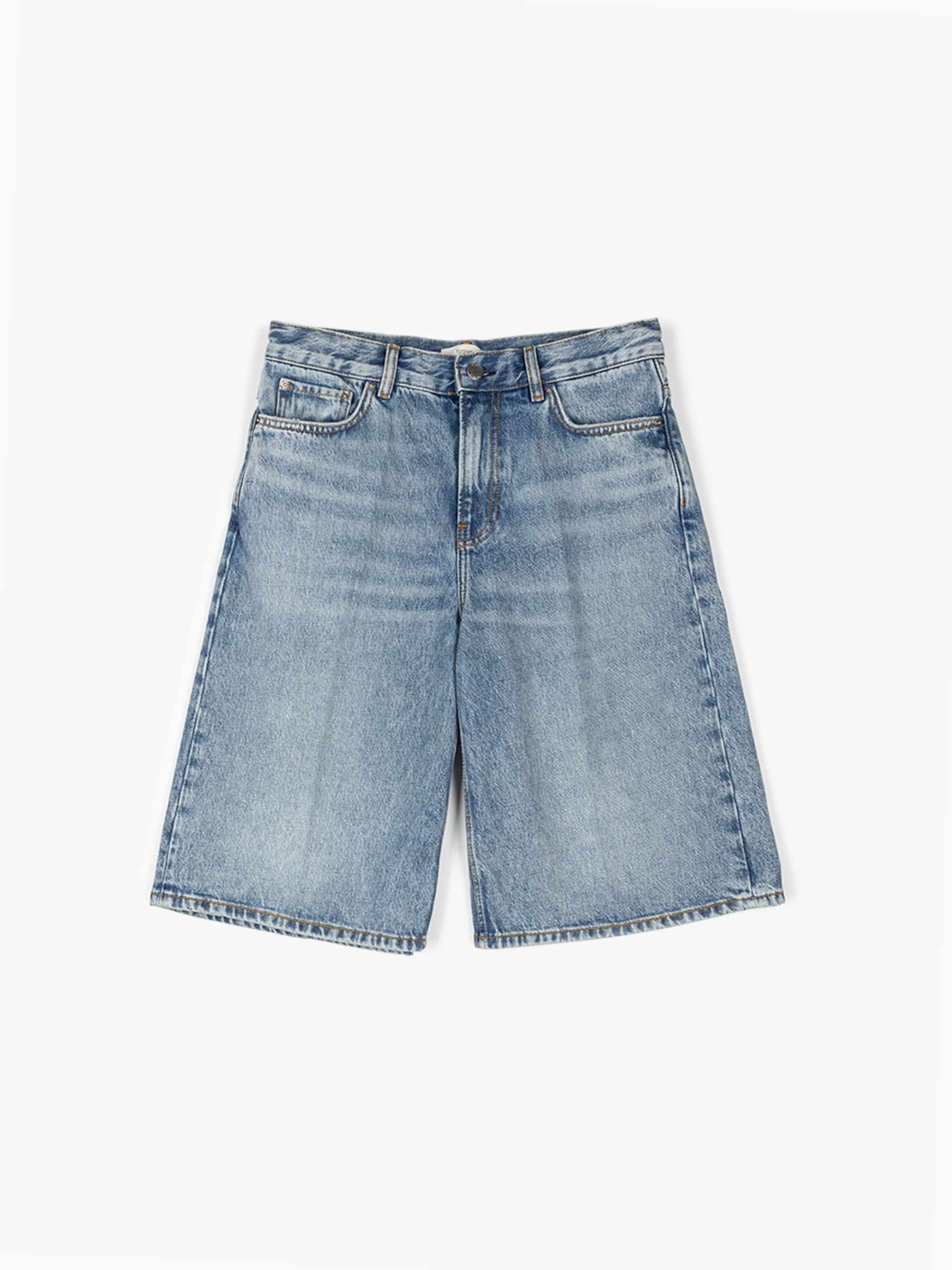 Toteme Denim Board Shorts True Vintage
