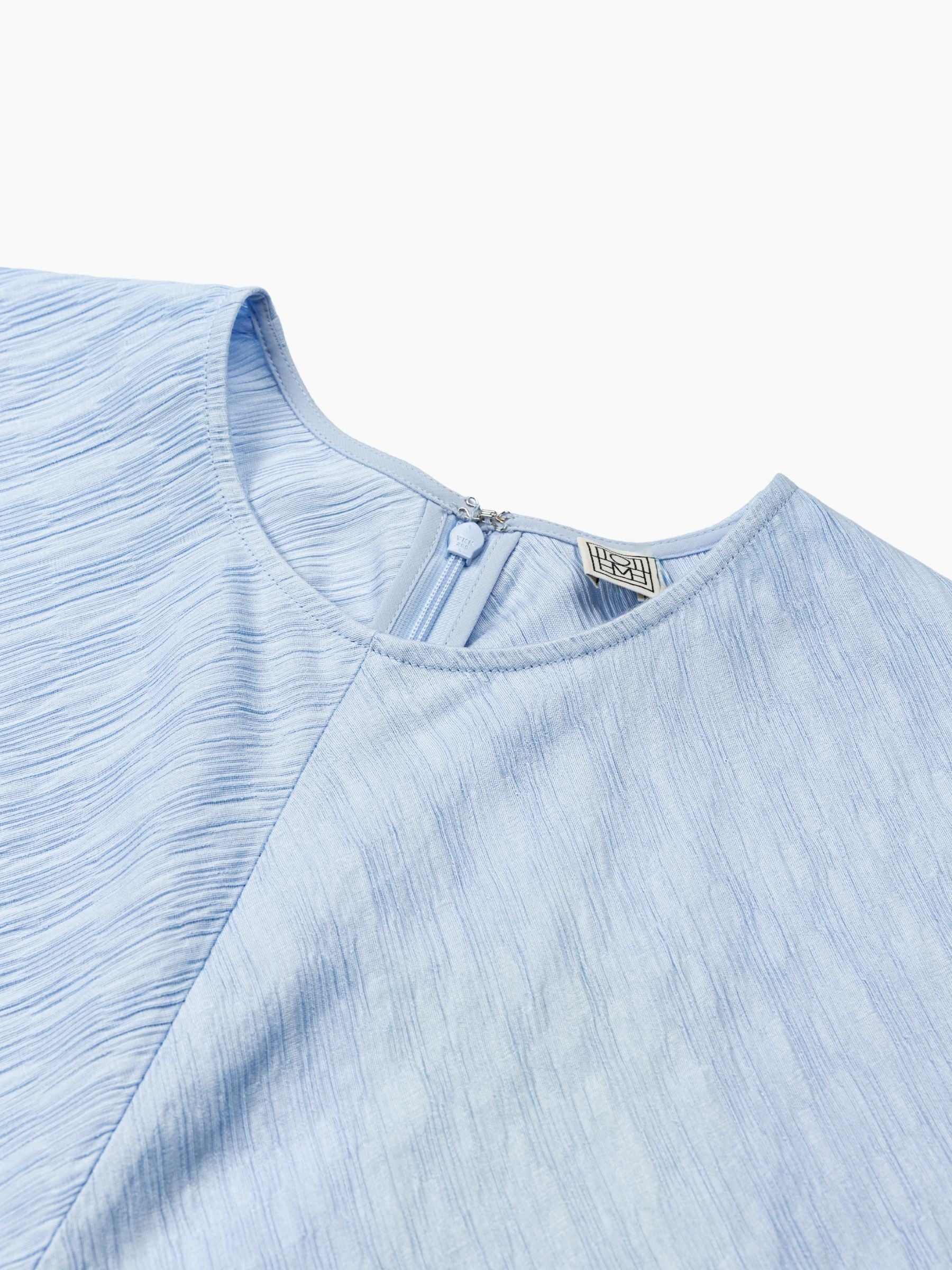 Toteme Slouch Waist Dress Sky