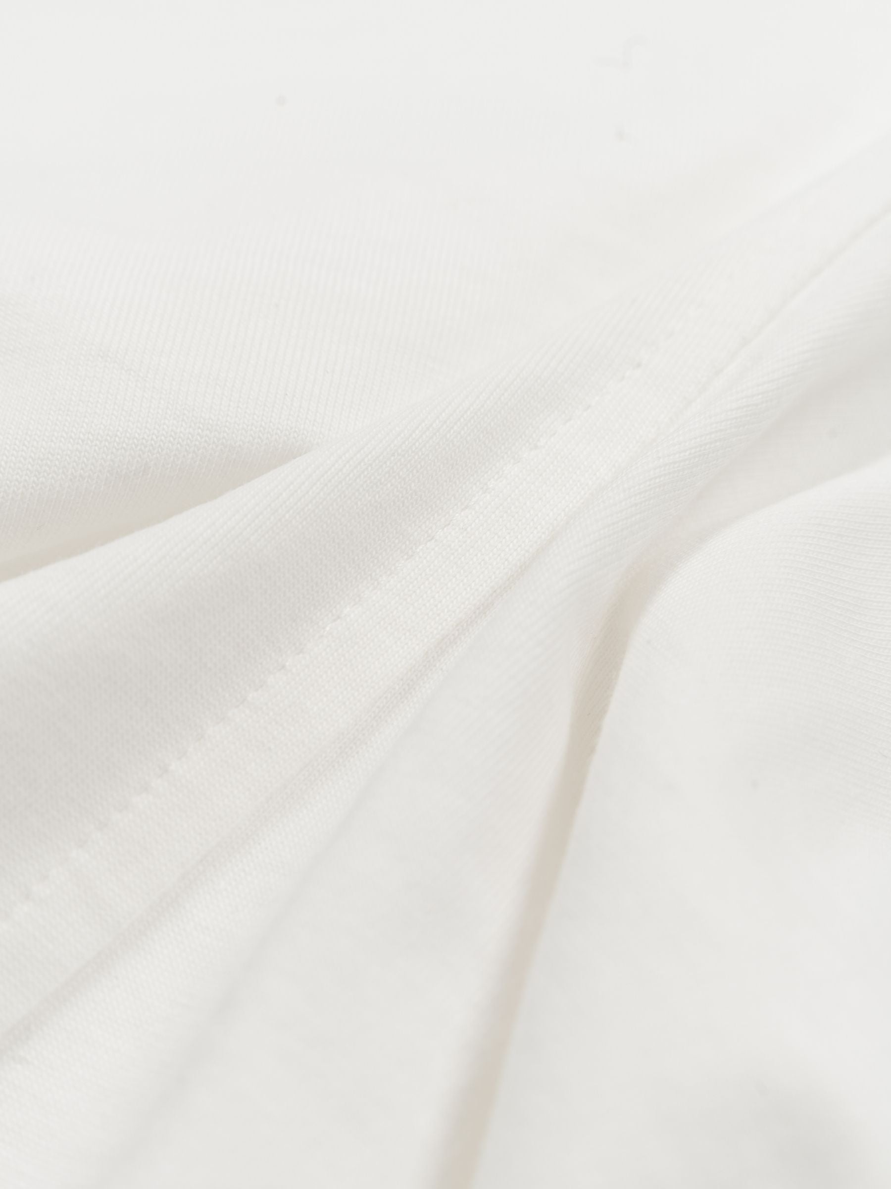 Toteme Slouch Waist Jersey Top White