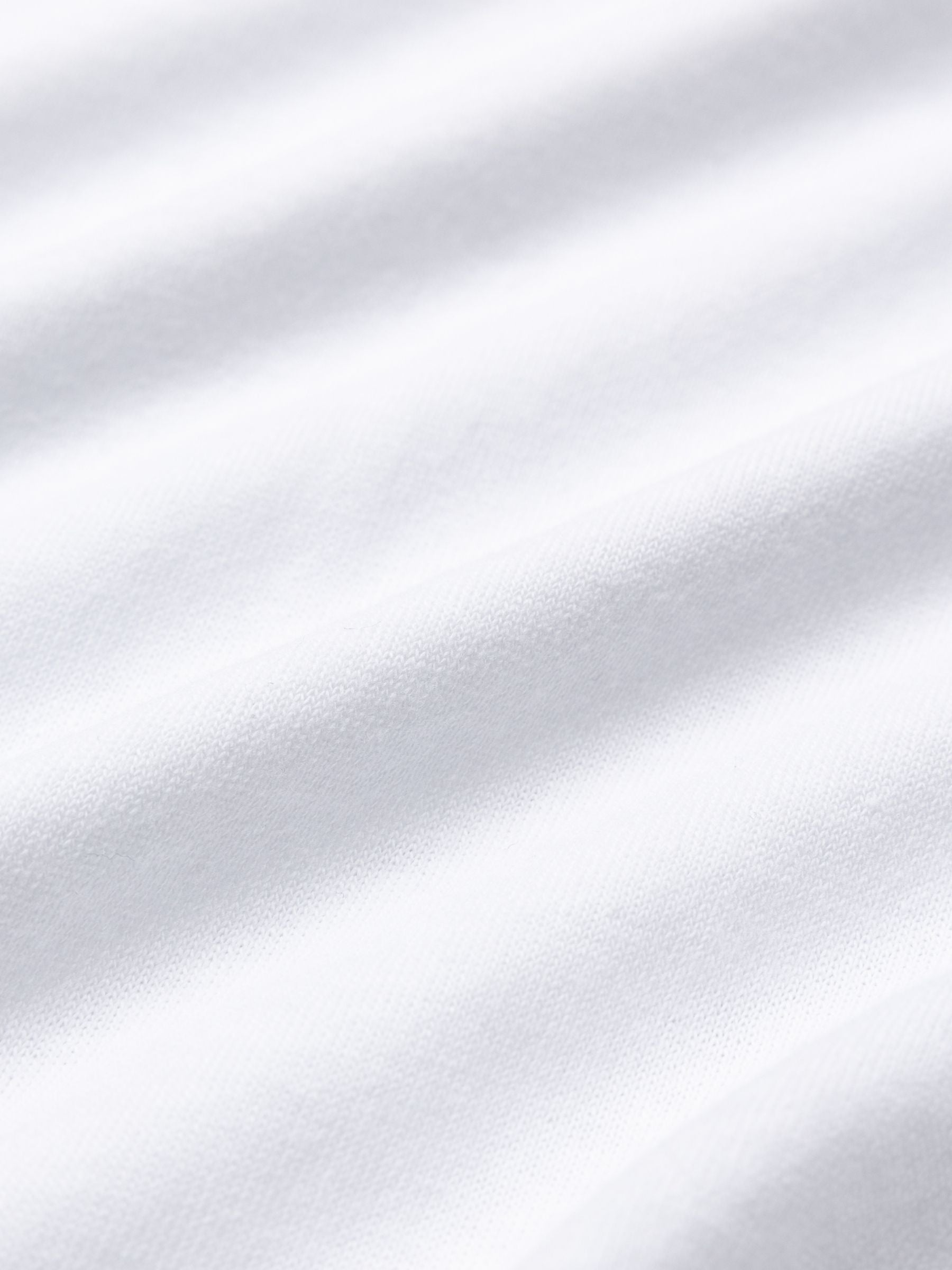 Toteme Wide Ribbed V-Neck Tee Optic White