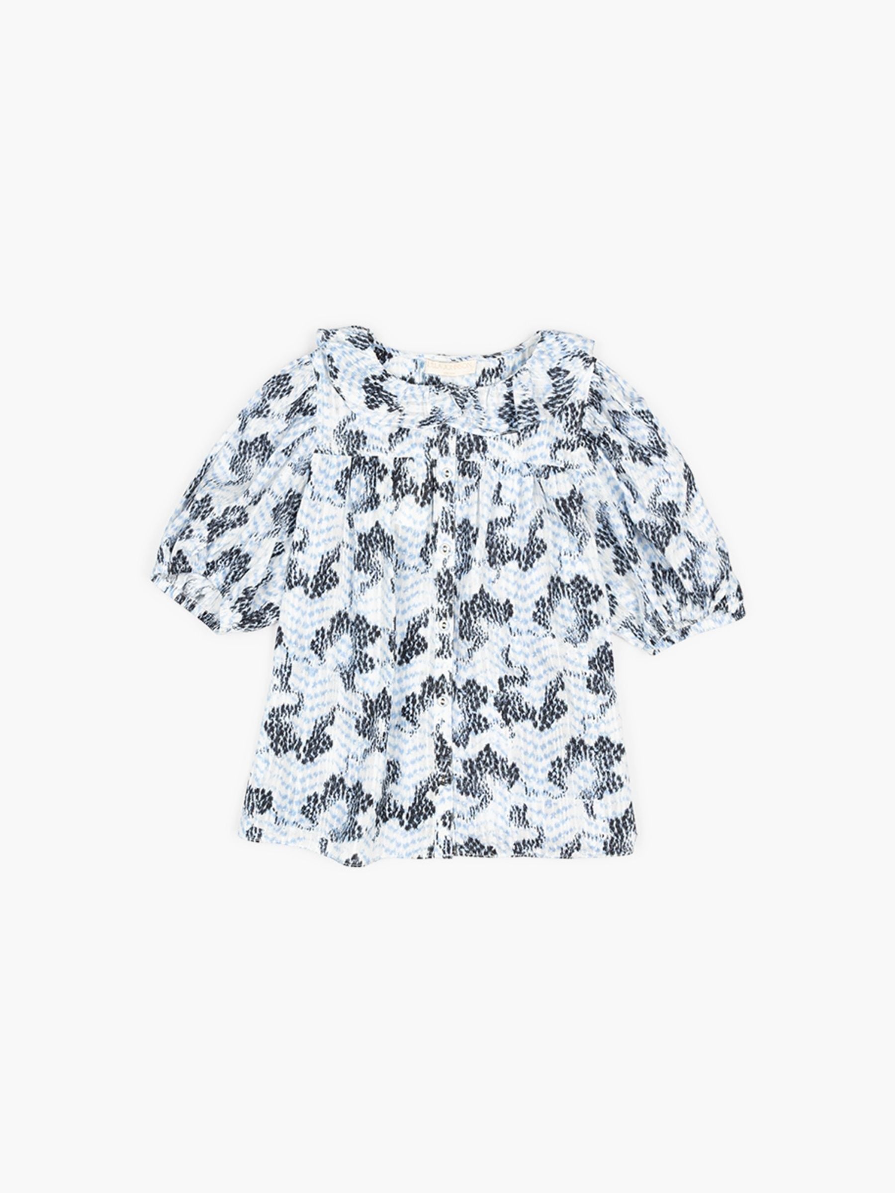Ulla Johnson Amaria Cotton Top Ciel