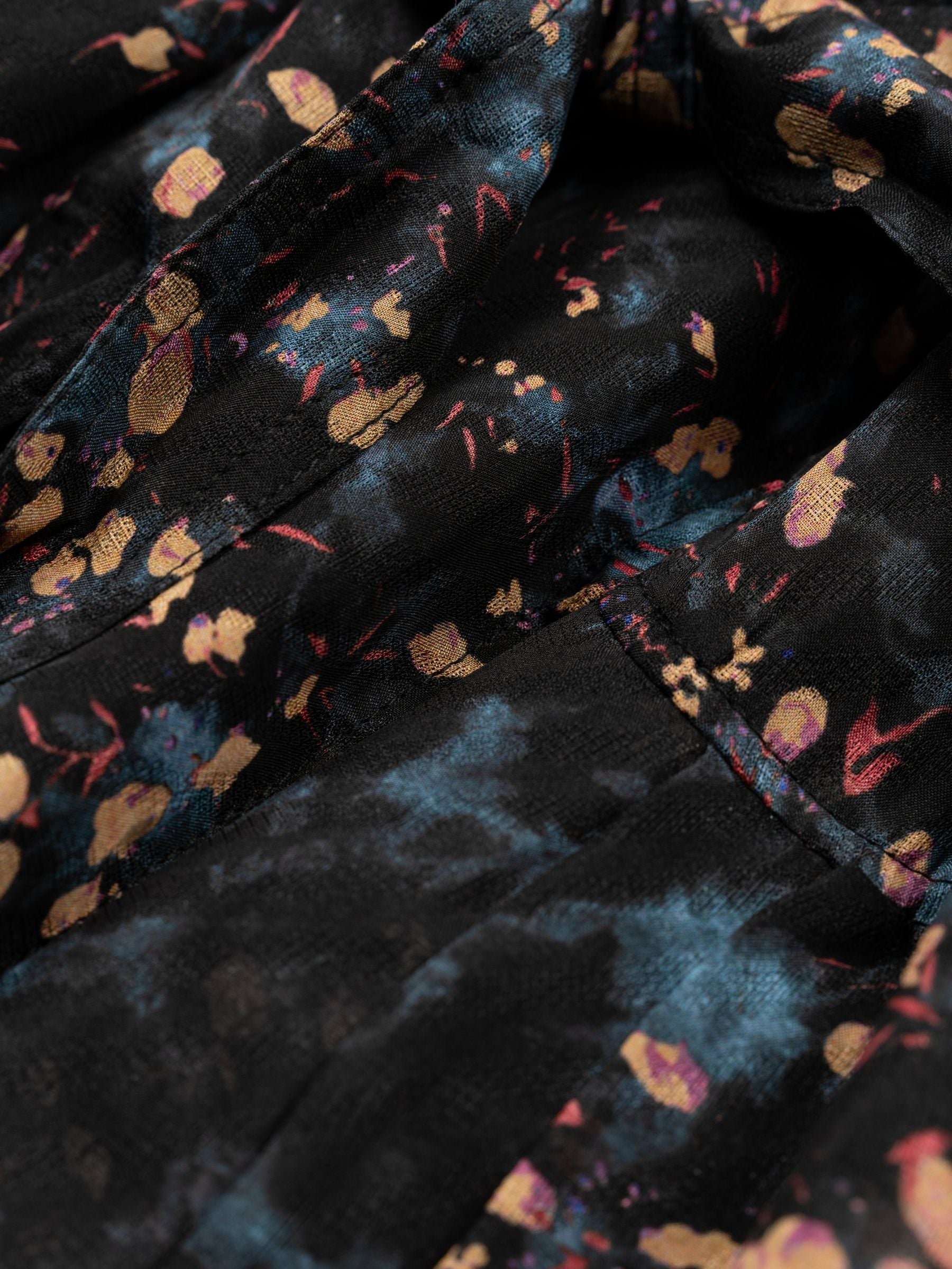 Ulla Johnson Tessa LS Silk Dress Eclipse
