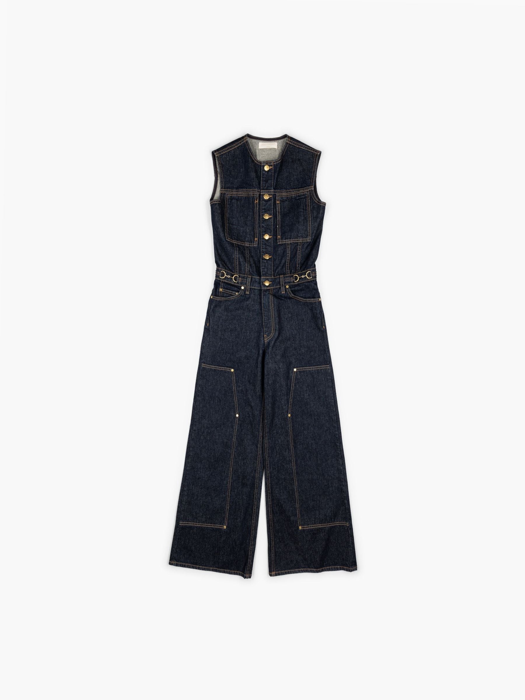 Ulla Johnson The Esme Denim Jumpsuit Tigris