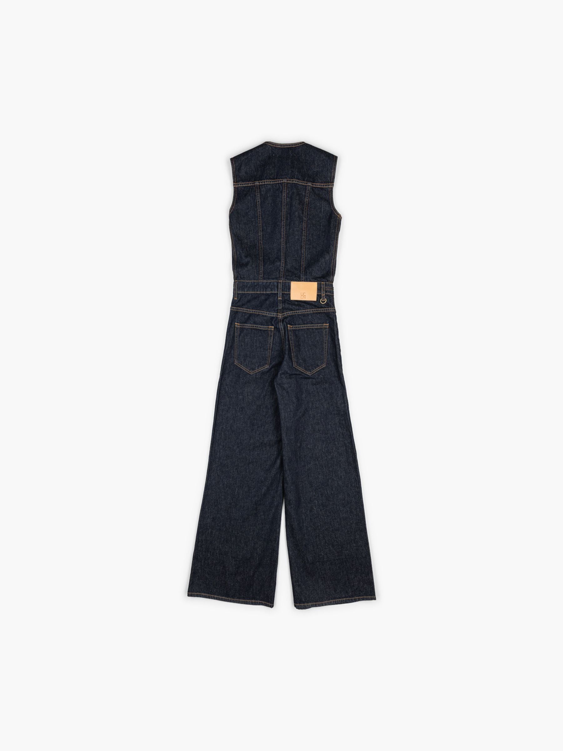 Ulla Johnson The Esme Denim Jumpsuit Tigris