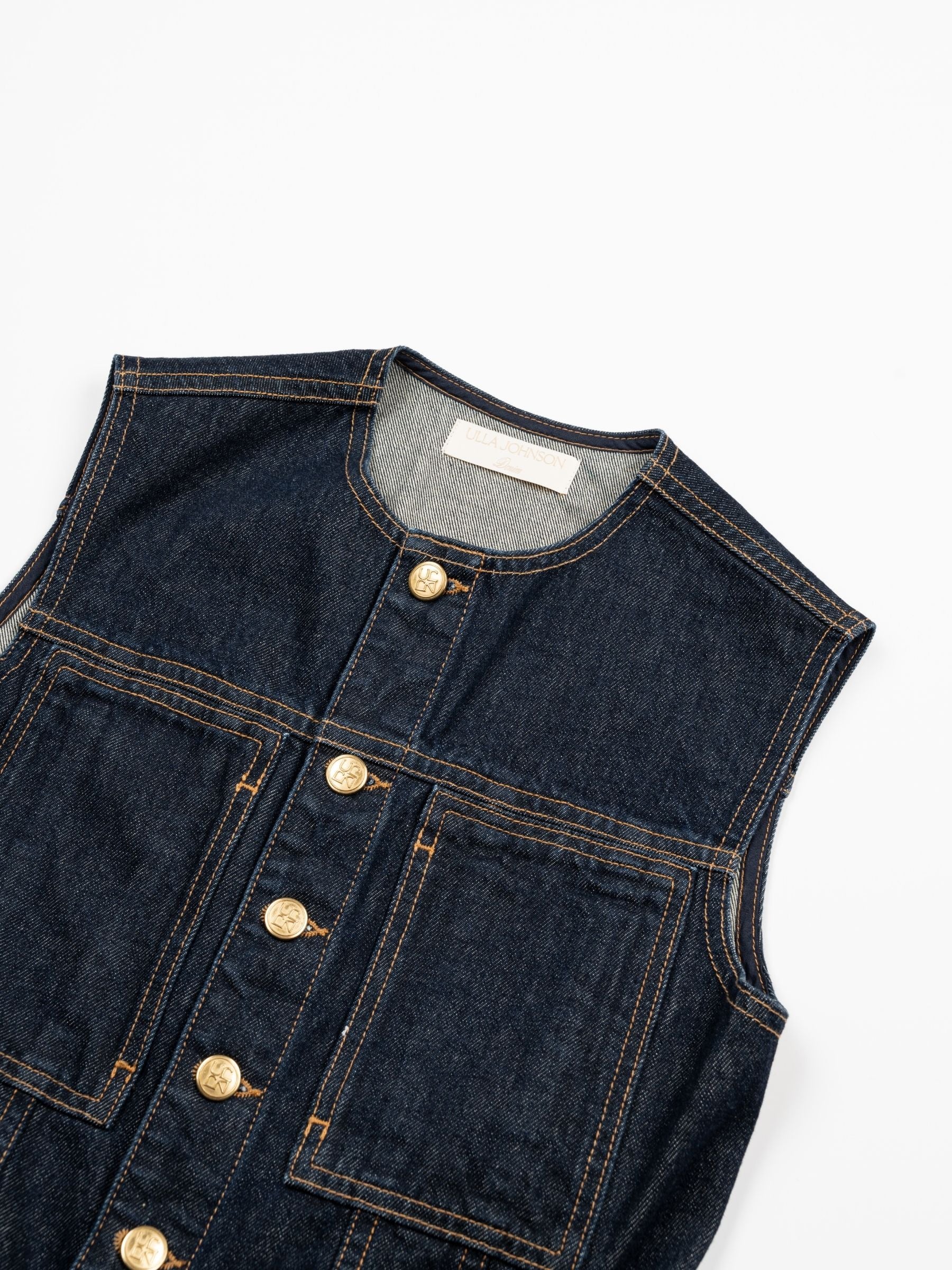 Ulla Johnson The Esme Denim Jumpsuit Tigris