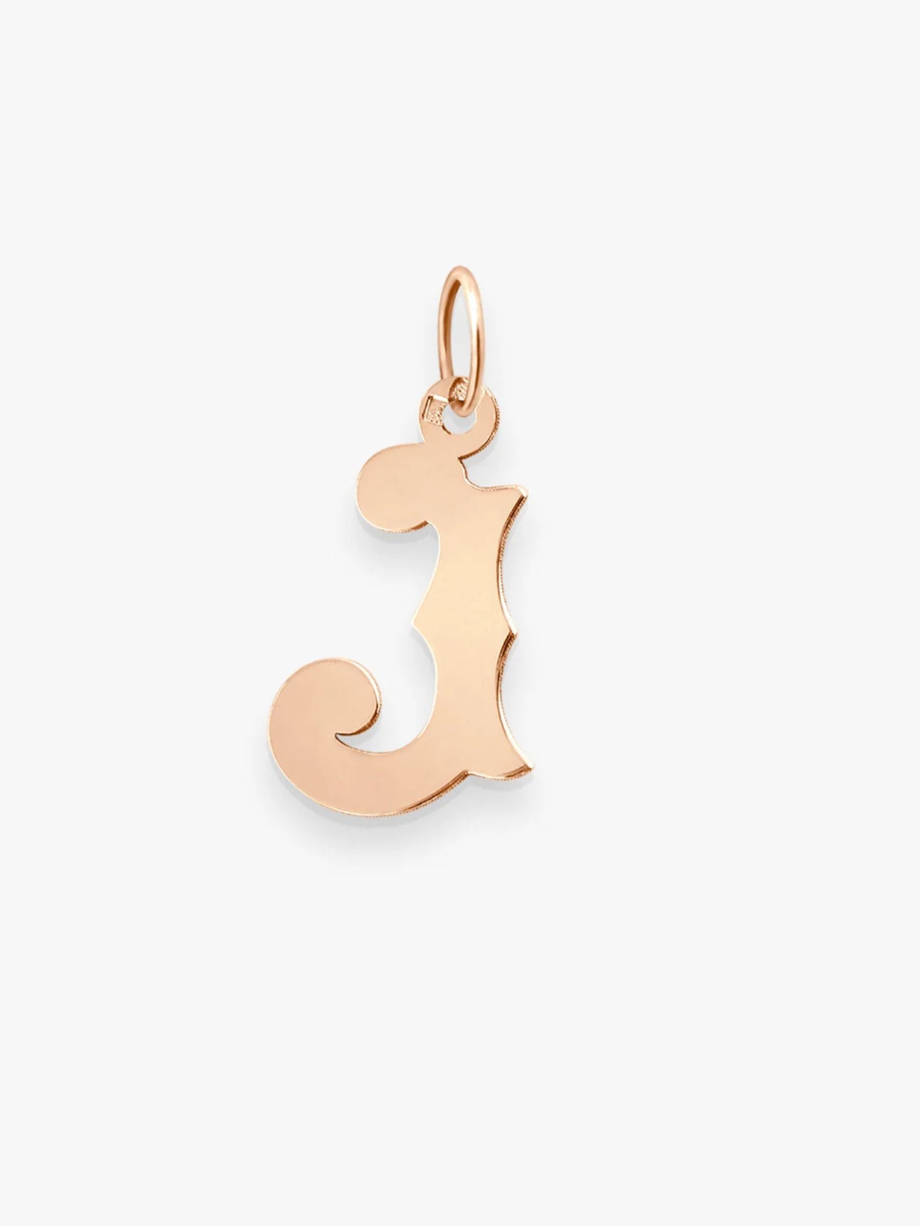 Vanrycke Lettrine Pendants PA1R0 rose gold