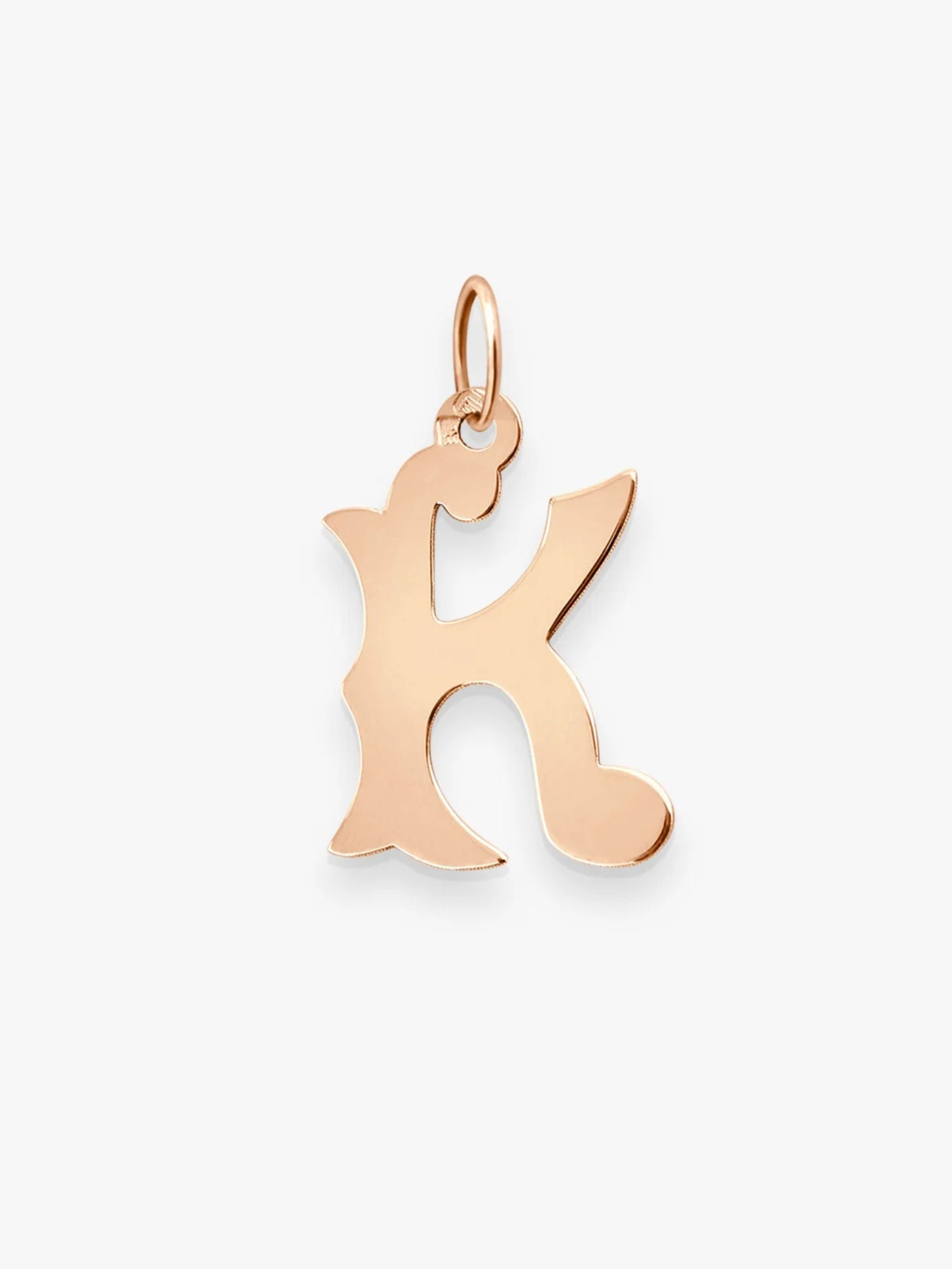 Vanrycke Lettrine Pendants PA1R0 rose gold