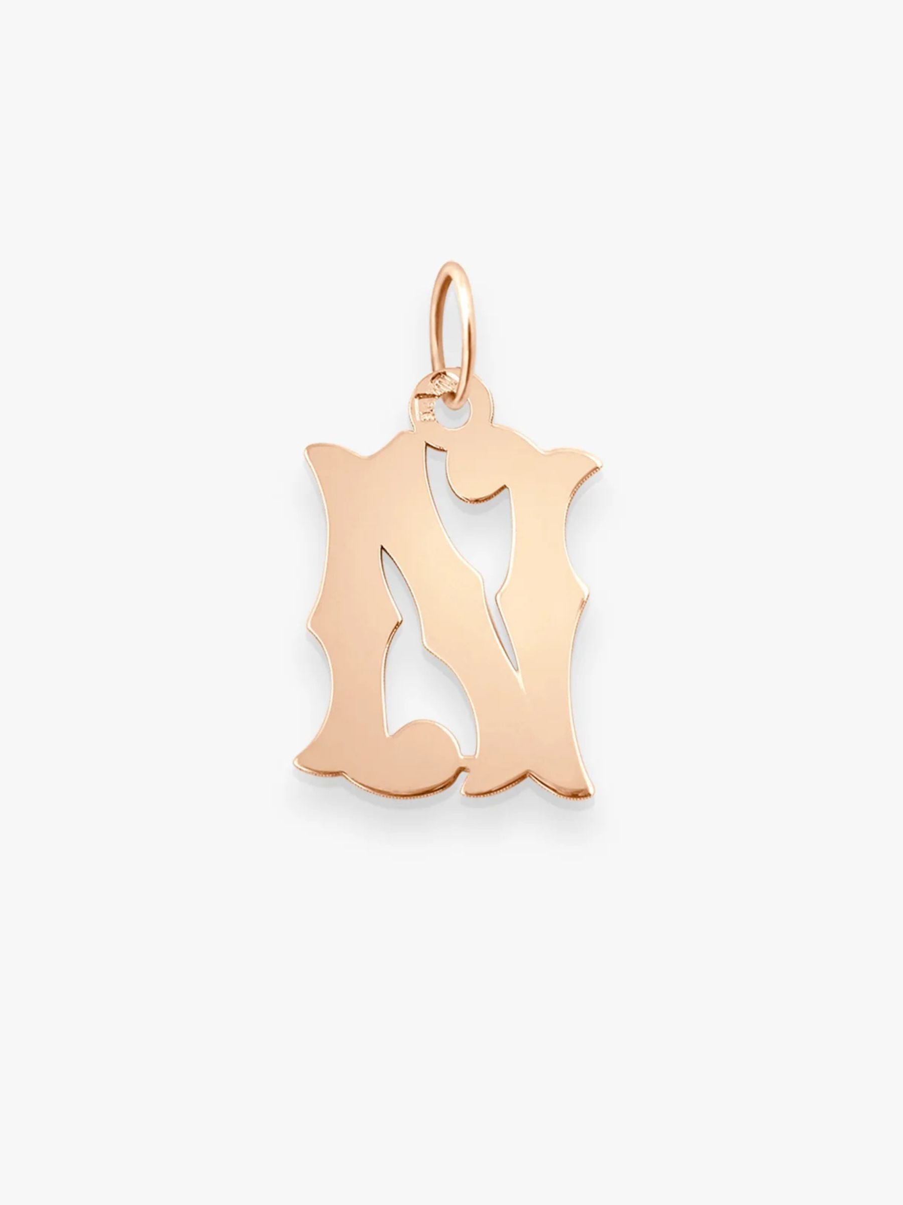 Vanrycke Lettrine Pendants PA1R0 rose gold