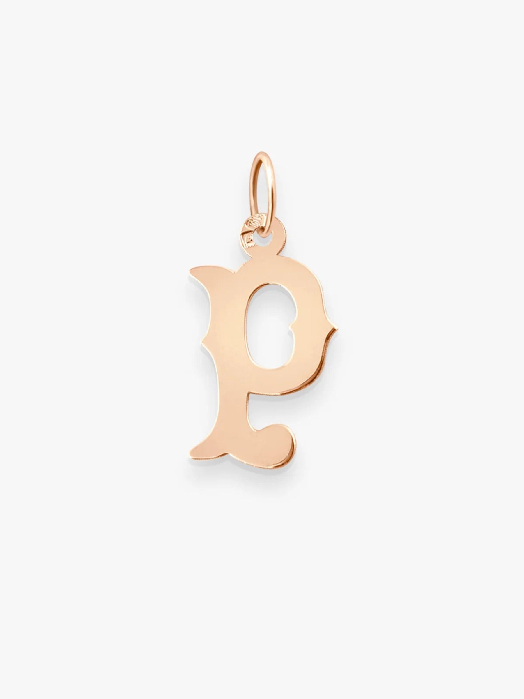 Vanrycke Lettrine Pendants PA1R0 rose gold