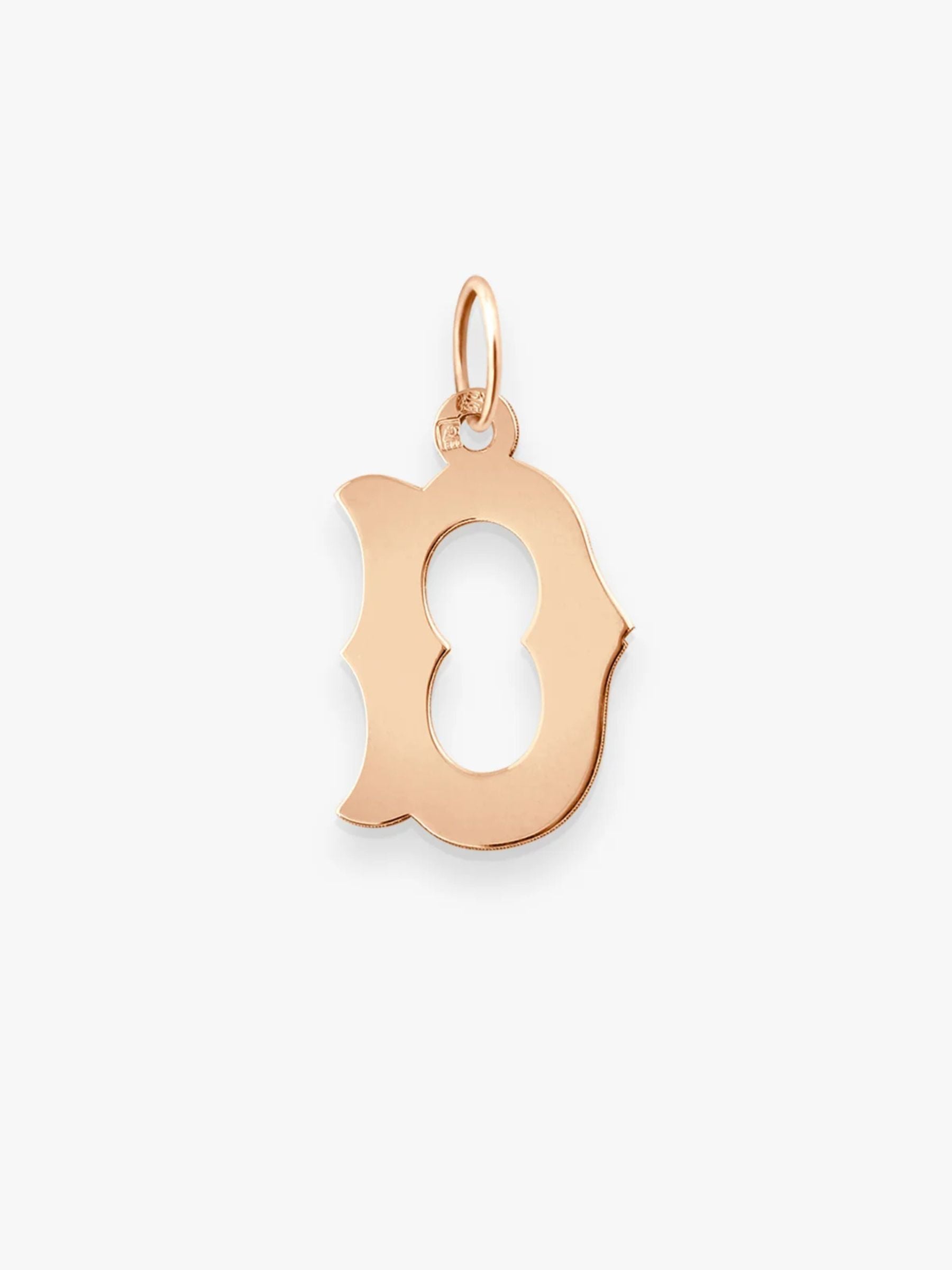 Vanrycke Lettrine Pendants PA1R0 rose gold