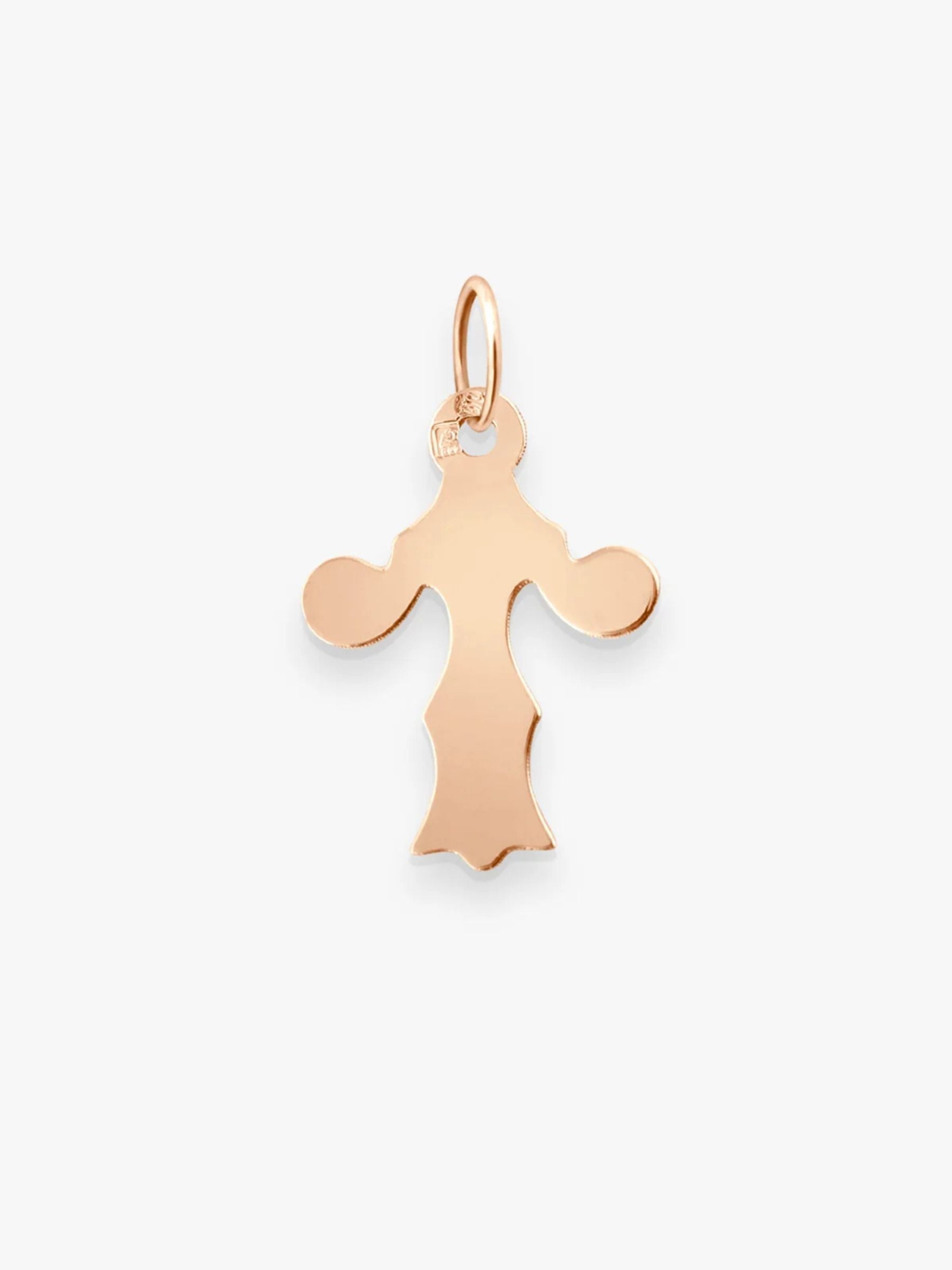 Vanrycke Lettrine Pendants PA1R0 rose gold
