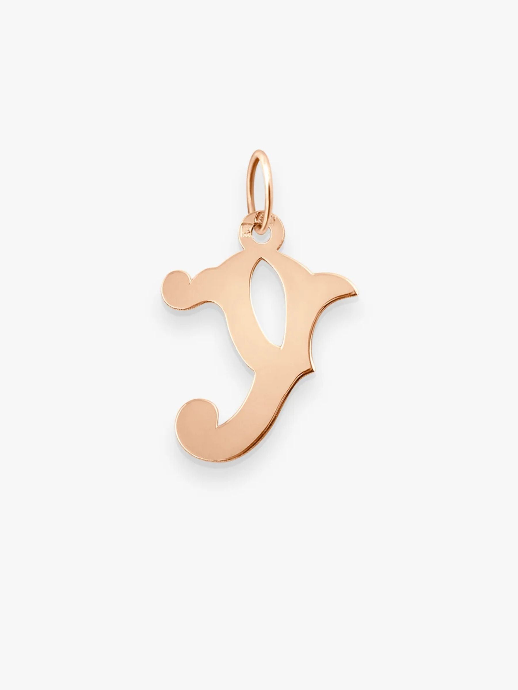 Vanrycke Lettrine Pendants PA1R0 rose gold