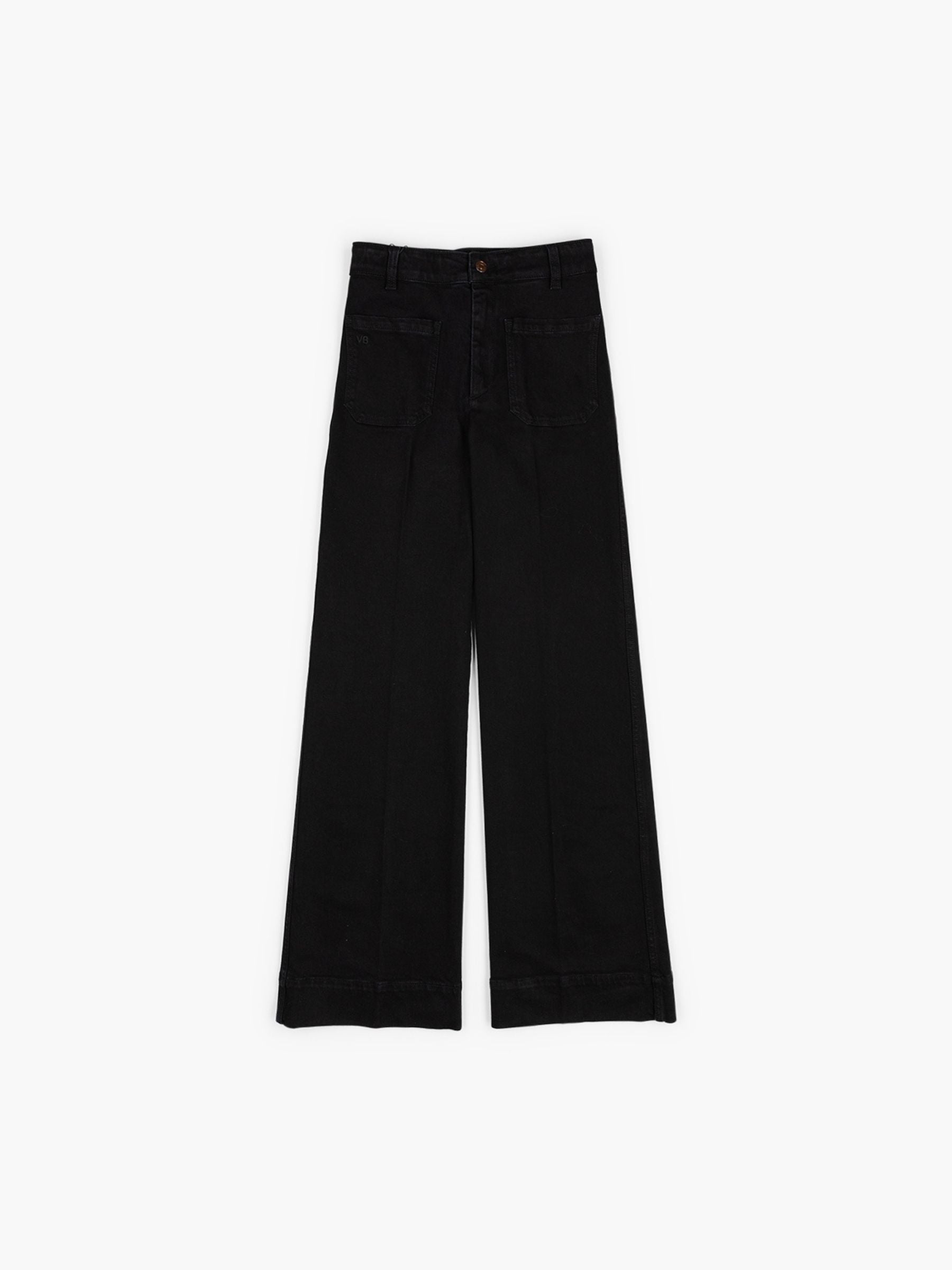 Victoria Beckham Alina Jean Washed Black