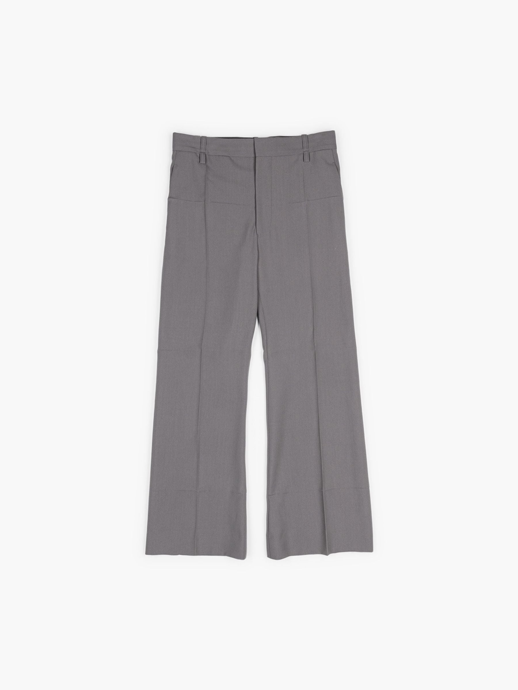 Victoria Beckham Straight Leg Trouser Flint
