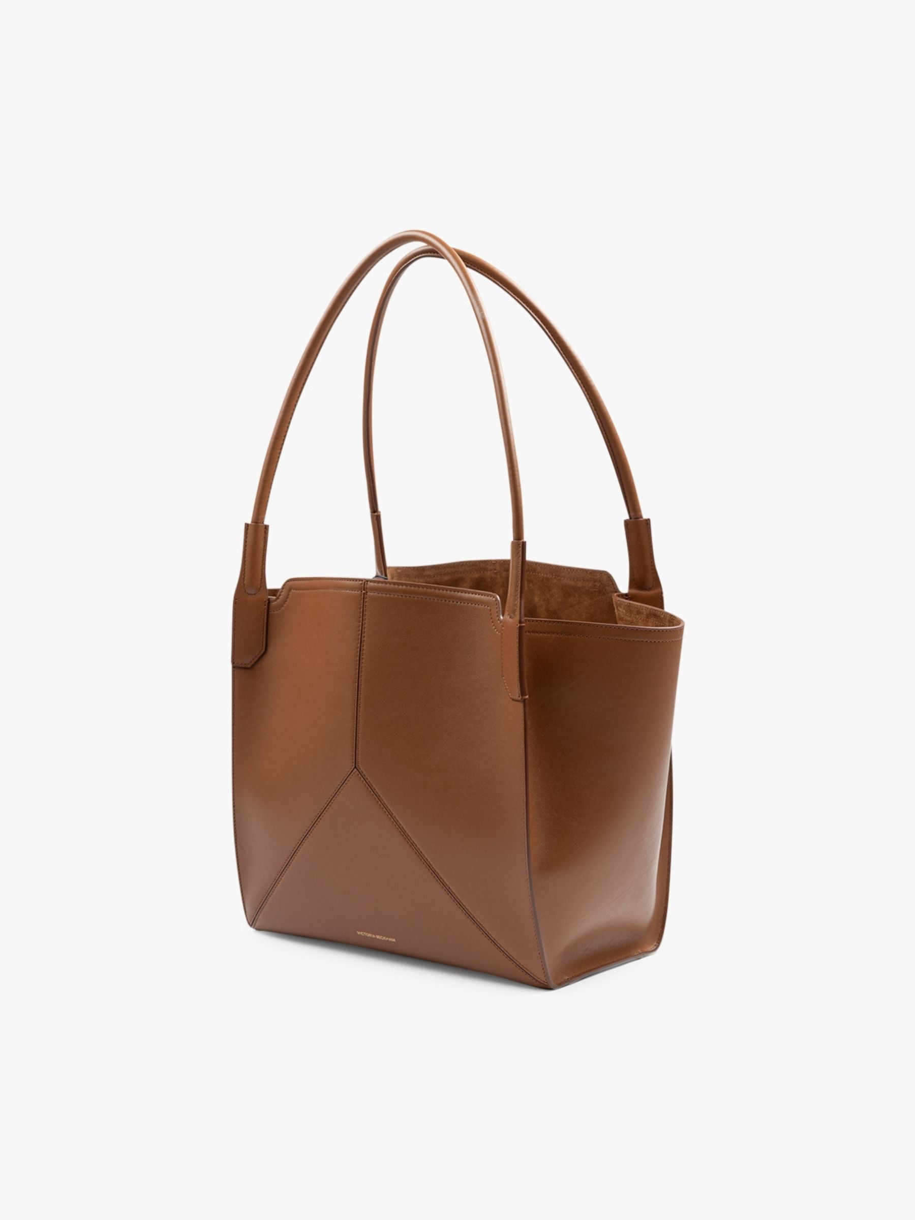 Victoria Beckham Victoria Tote Bag Dark Tan