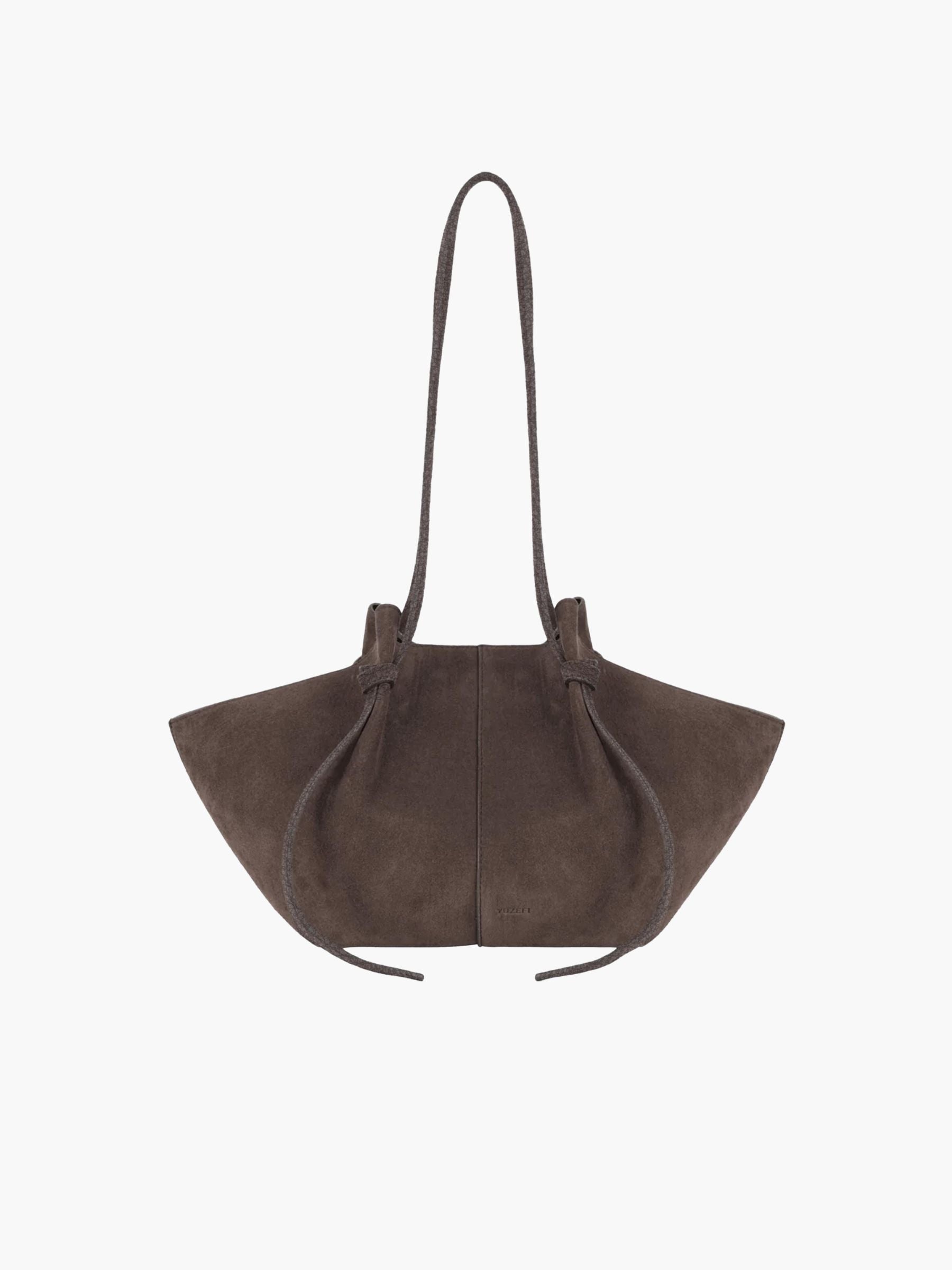 Yuzefi Mochi Suede Bag Nutmeg