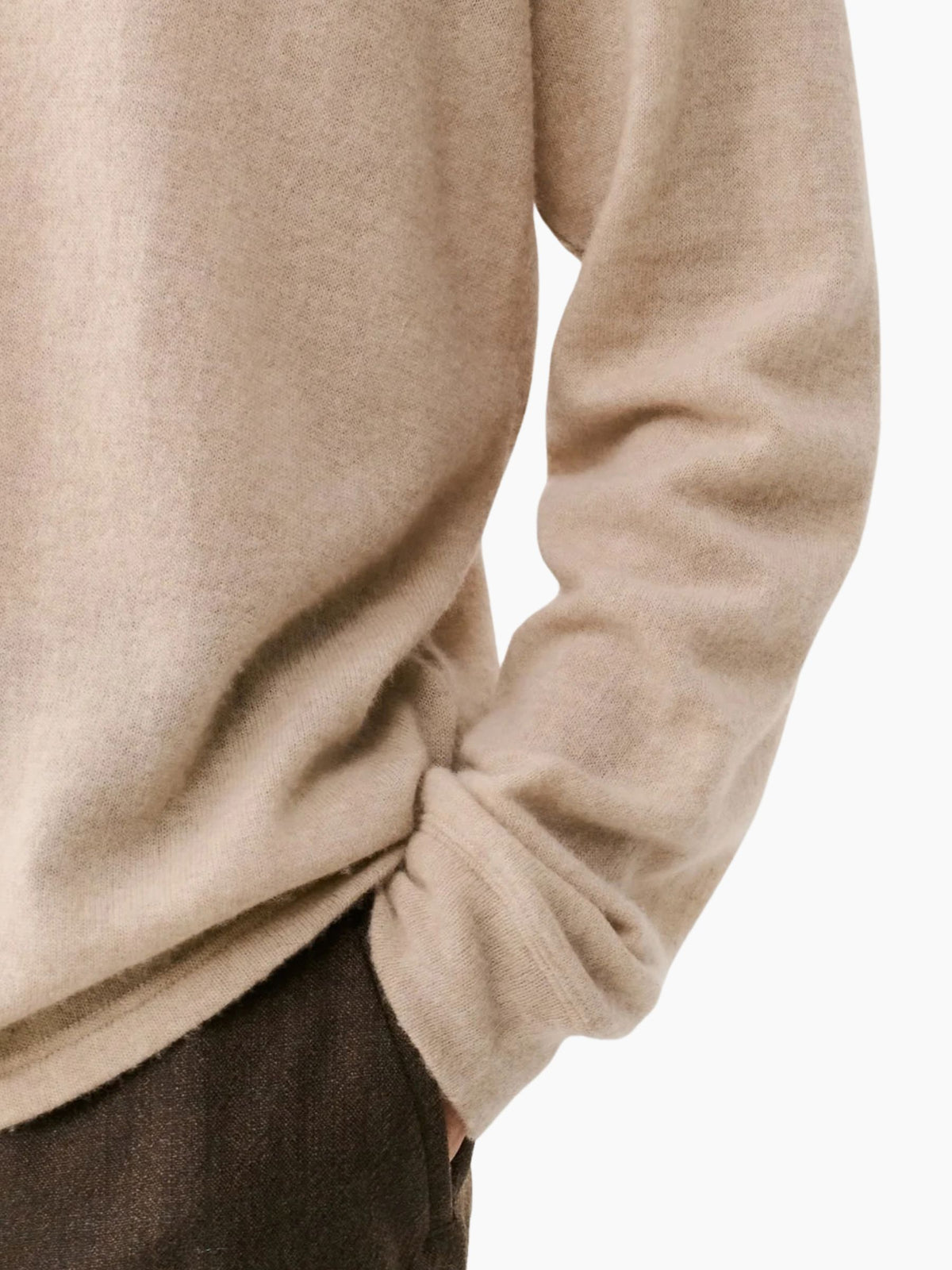 A Kind Of Guise Lurin Longsleeve Chalk Melange