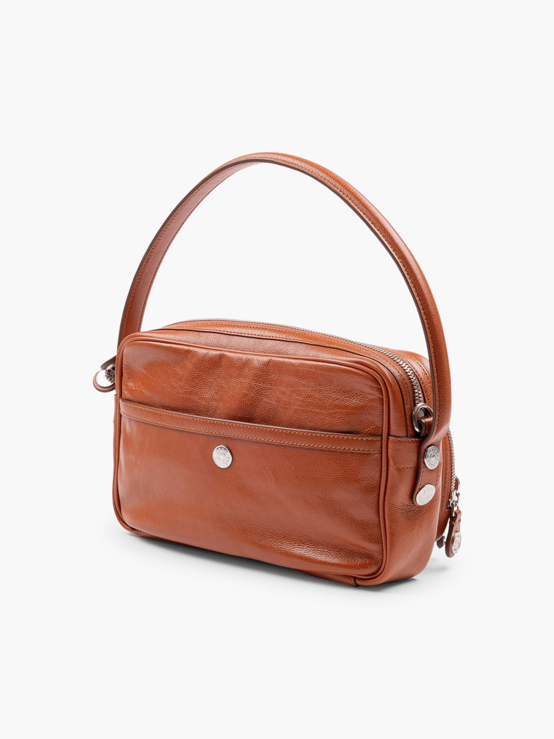 Acne Studios Camero Party Bag Cognac Brown