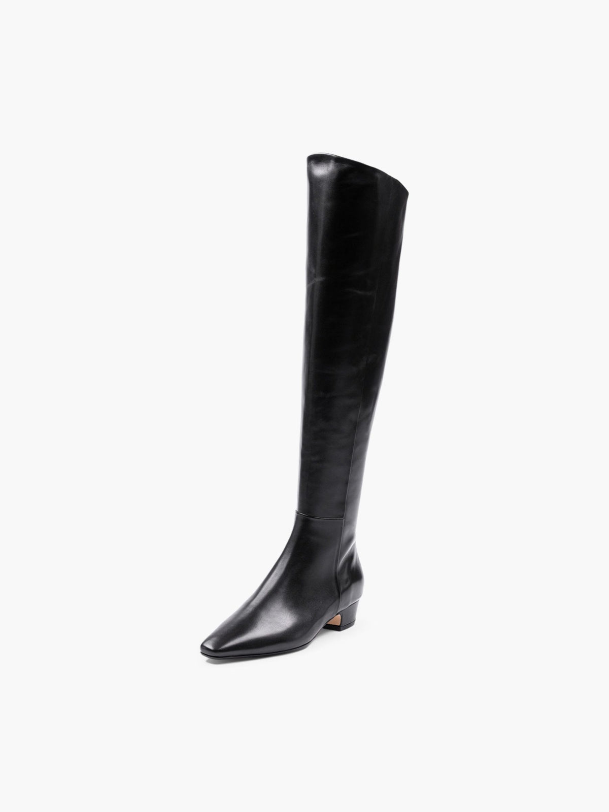 Aeyde Ilaria Calf Leather Boots Black