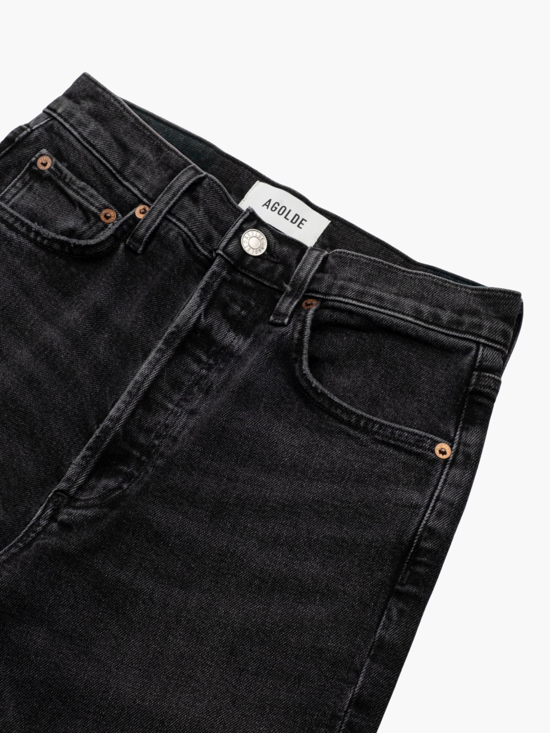 Agolde 90s Pinch Waist Long Denim Pants Radius