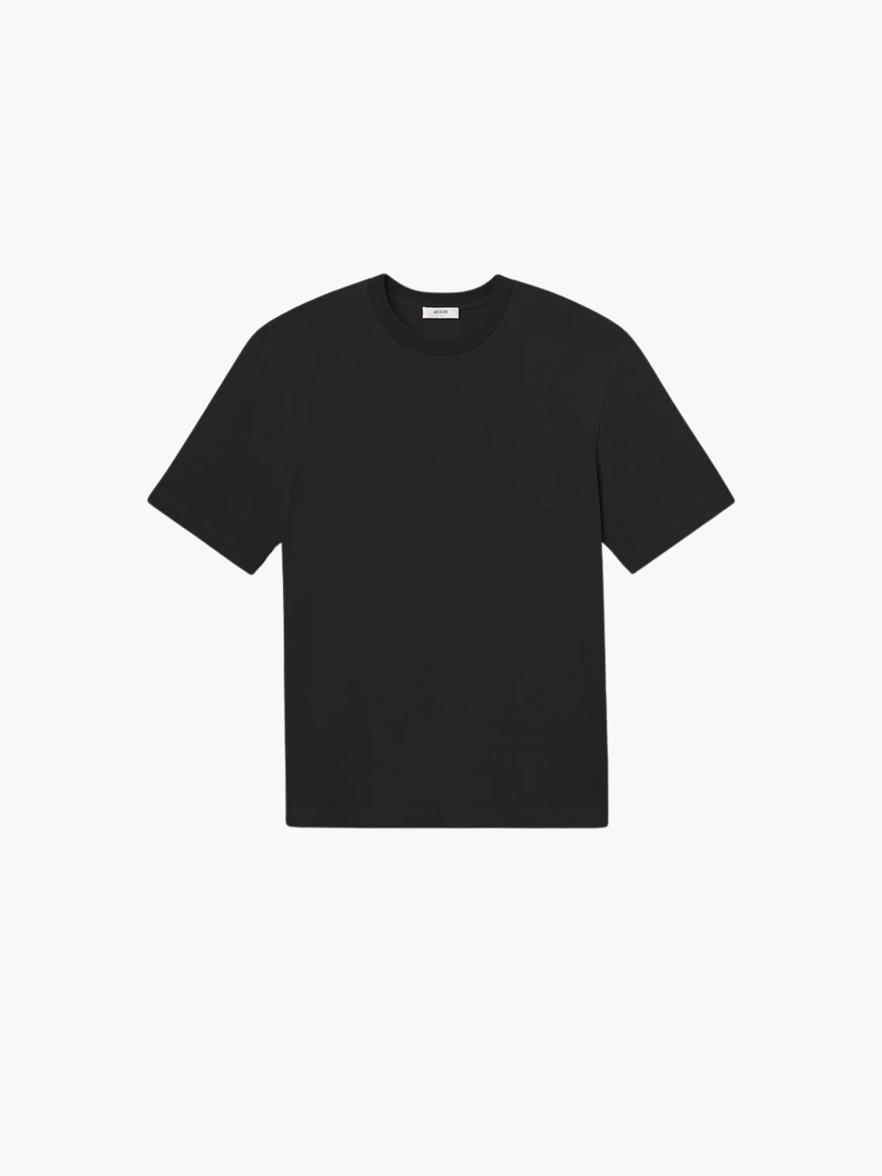Agolde Asha Mock Neck Tee Black
