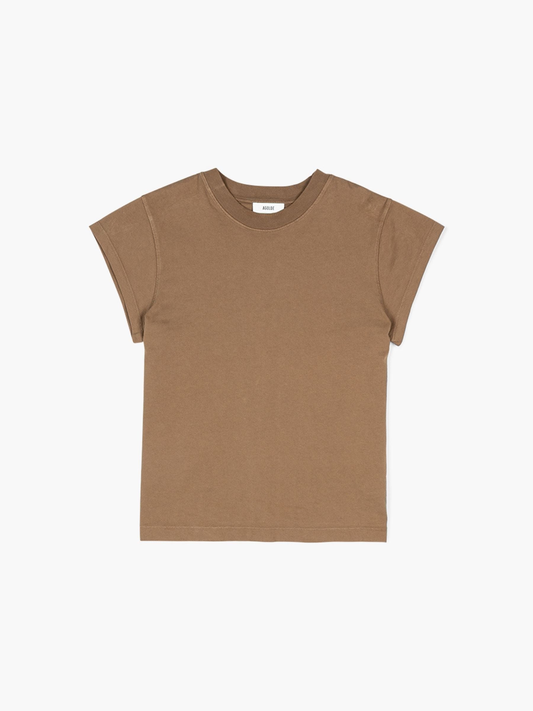Agolde Bryce Cap Longline Sleeve Tee Hamoa