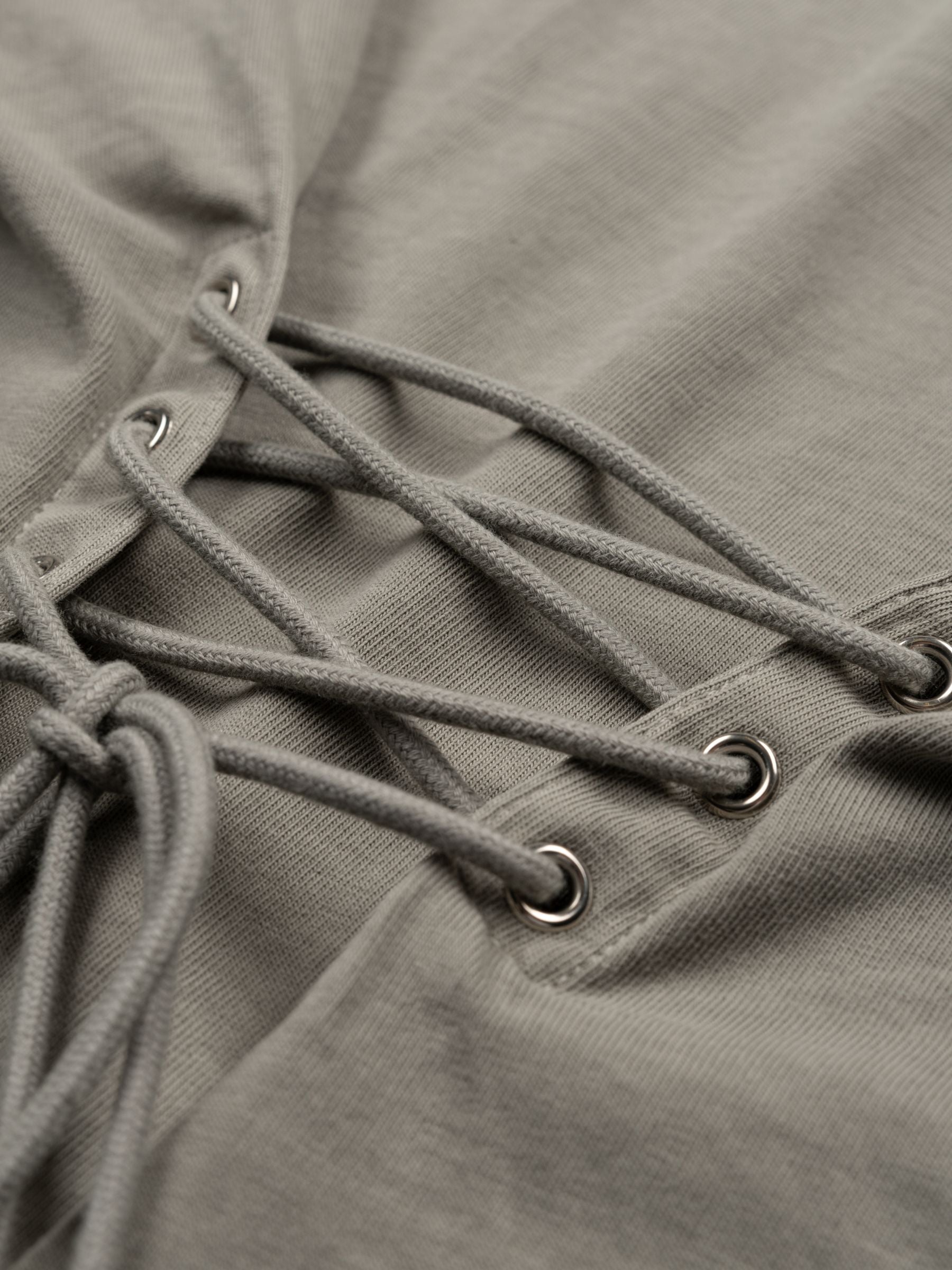 Agolde Ellery Tee Drab Mid Wash Beige