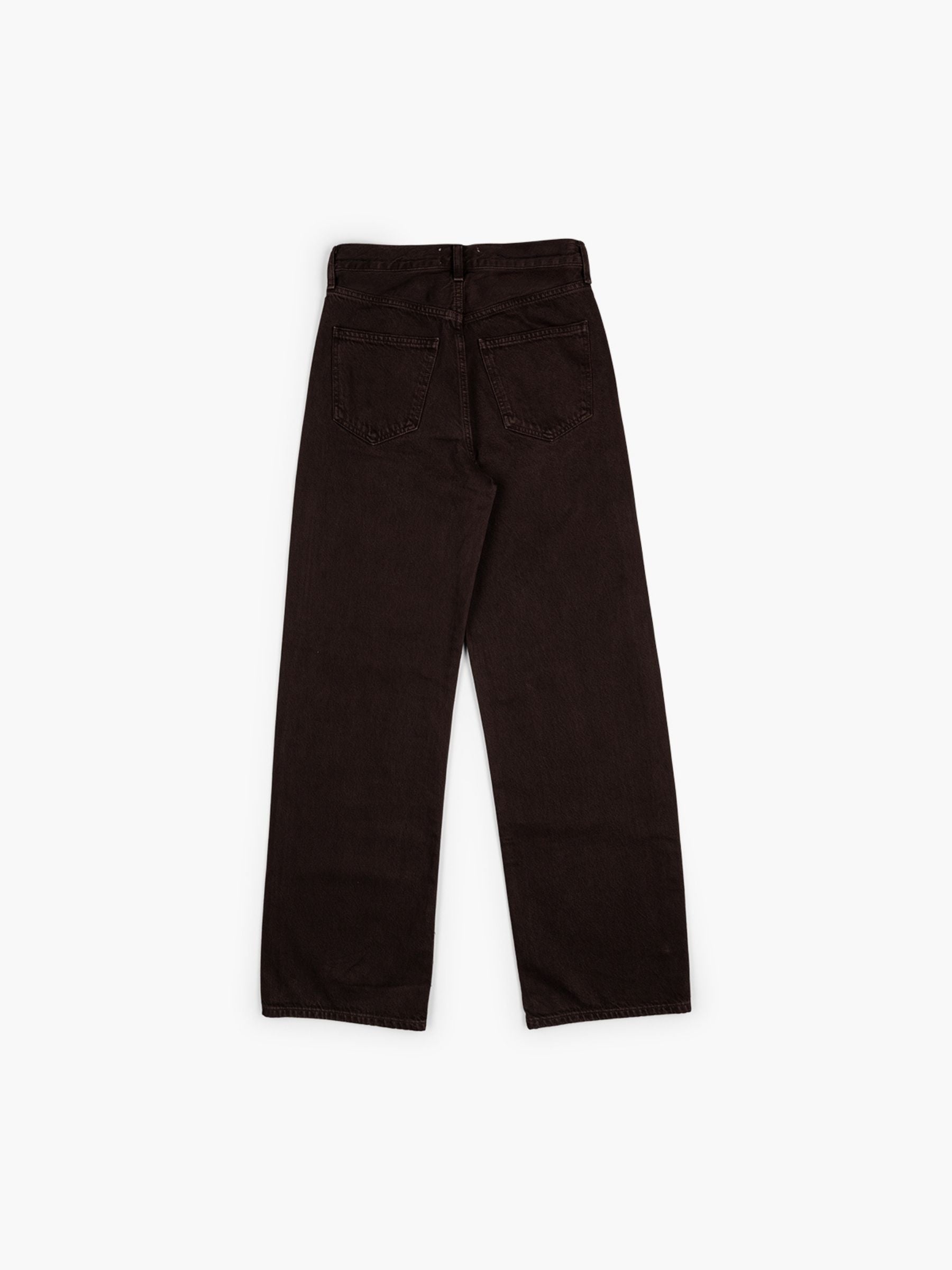 Agolde Low Curve Jean Denim Pants Sloe Berry