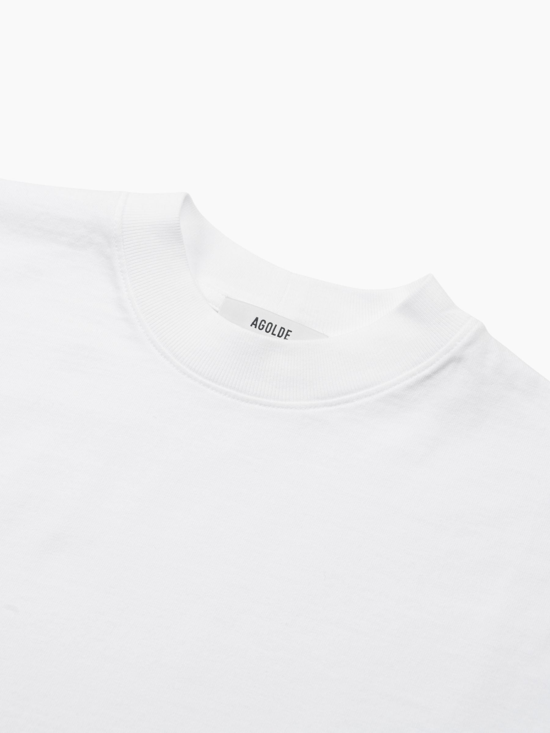 Agolde Soline T-Shirt White