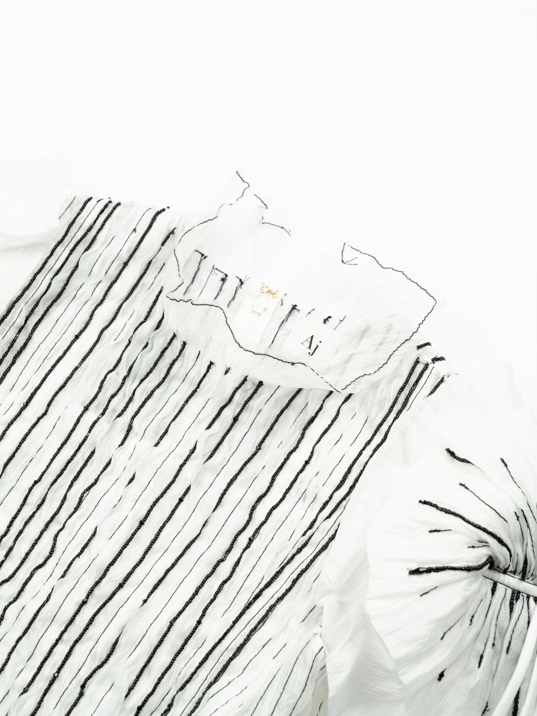 Aje Clara Embellished Maxi Dress Ivory
