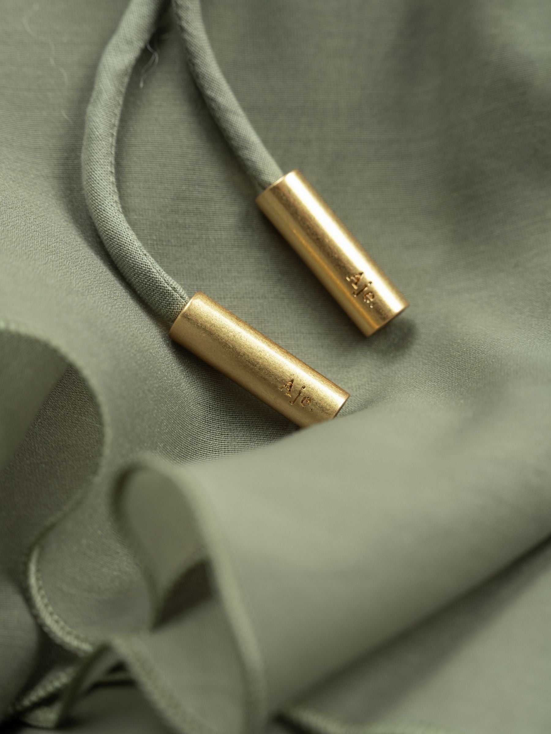 Aje Pandorea Layered Mini Dress Moss