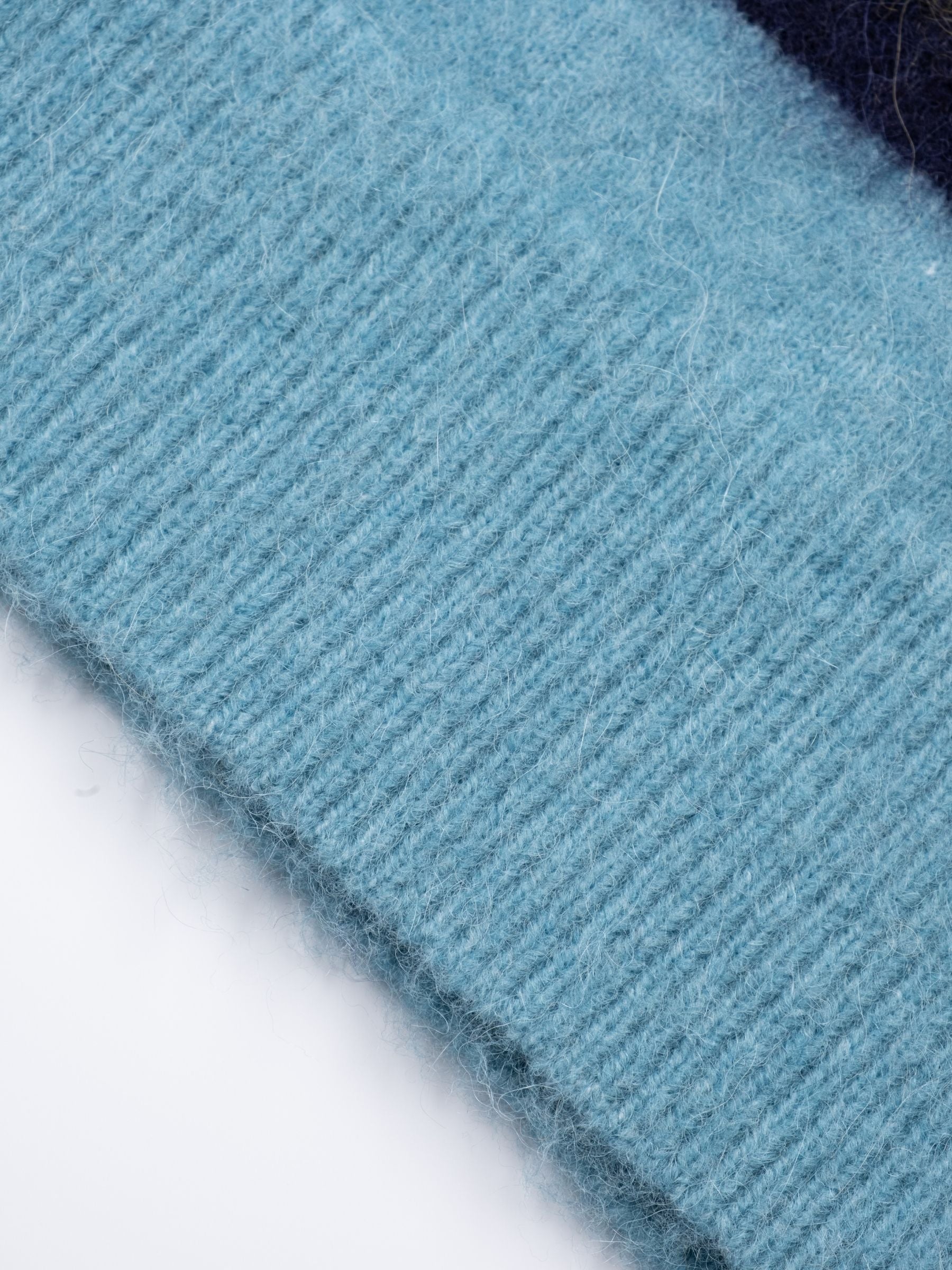 Alemais Domenica Teal Stripe Pullover