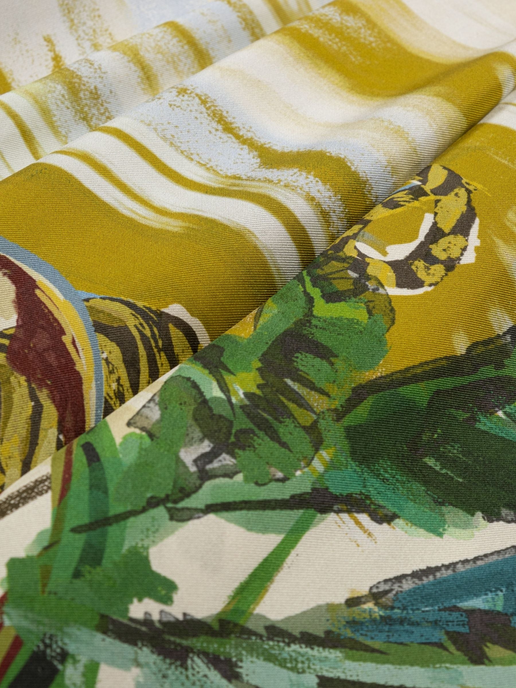 Alemais Jungle Boogie Silk Shirt Multi