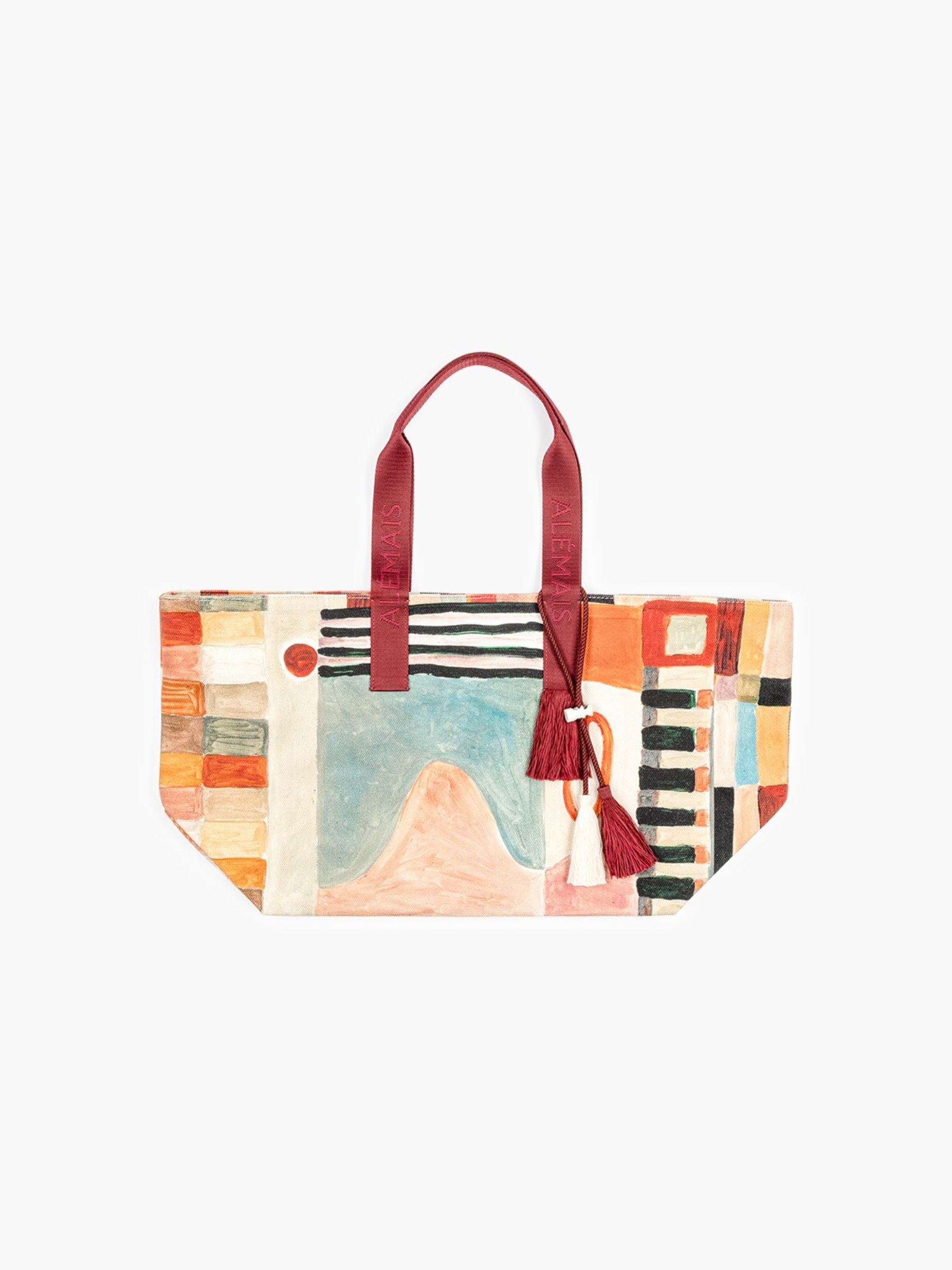 Alemais x LRNCE Michelle Beach Tote Multi