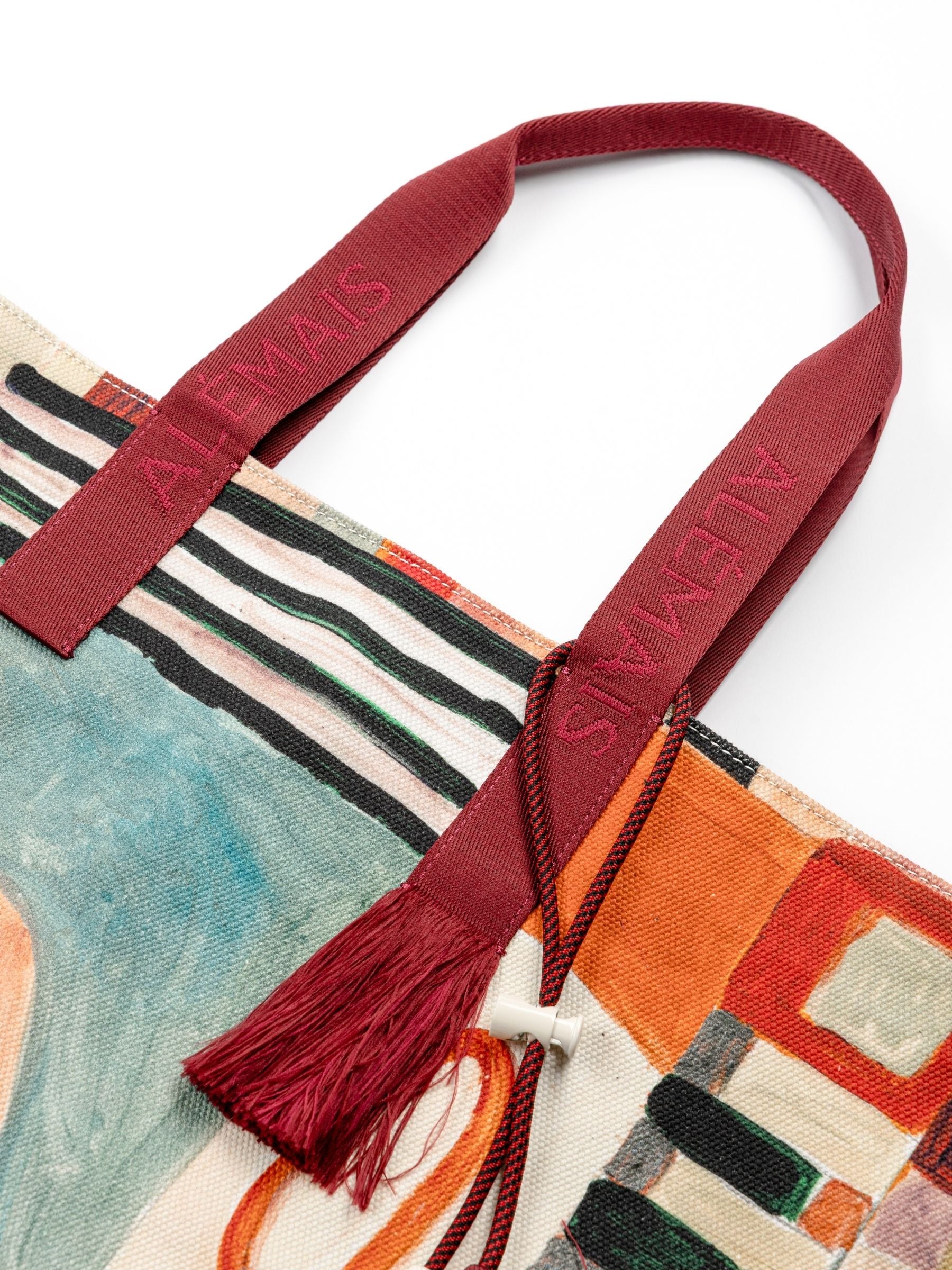 Alemais x LRNCE Michelle Beach Tote Multi