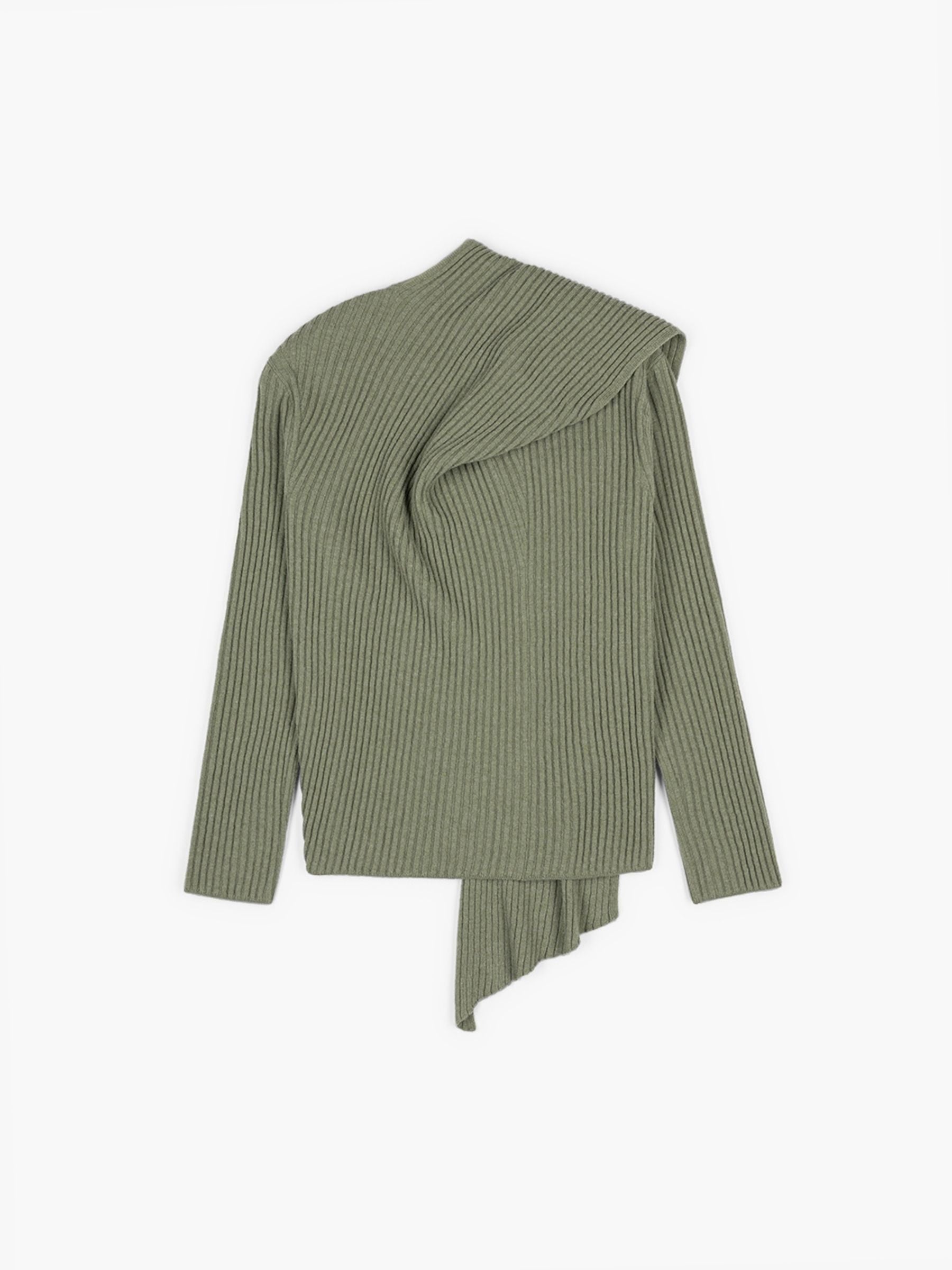 Christian Wijnants Kayal Rib Pullover Olive
