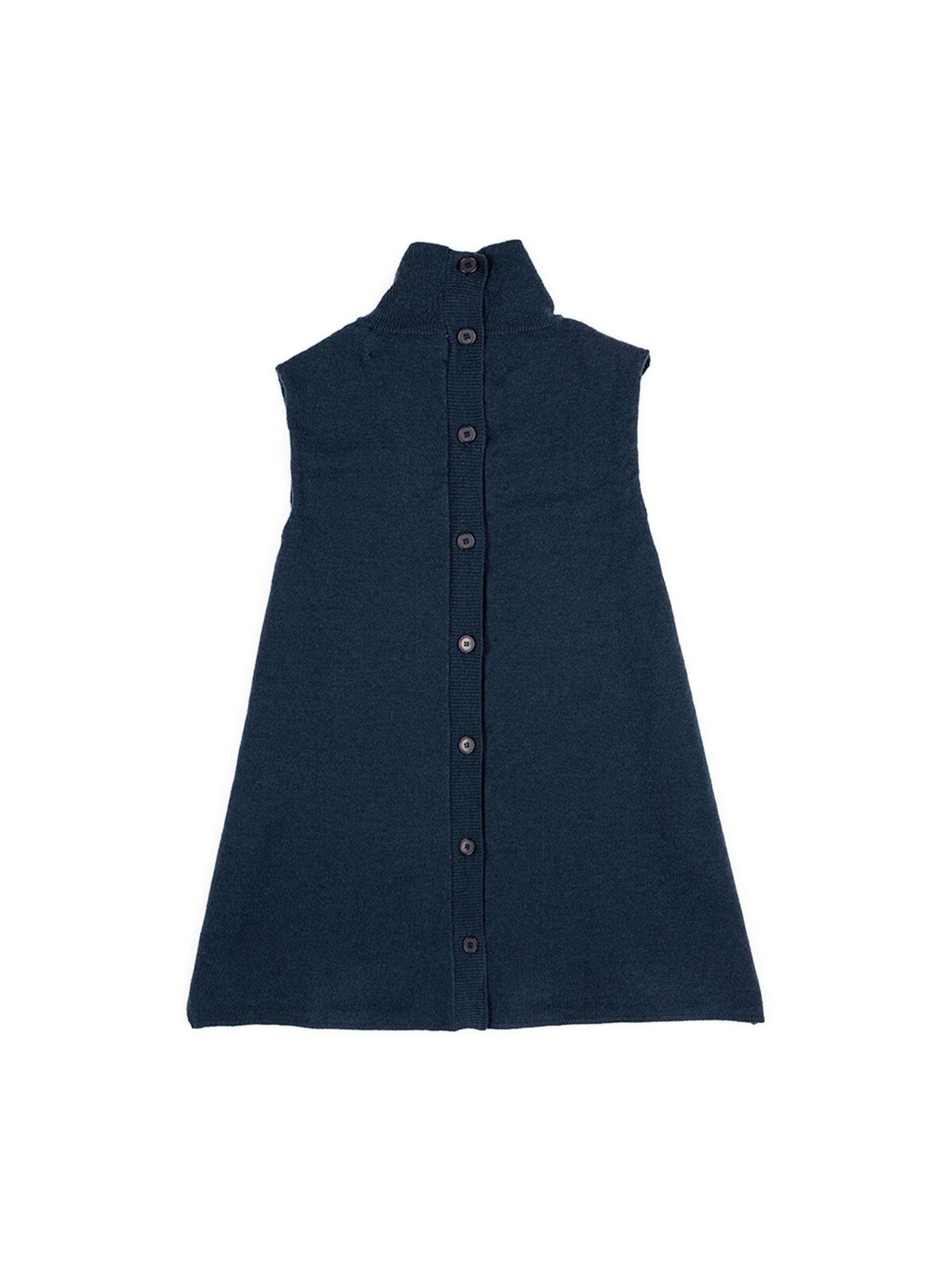 Christian Wijnants Komme Knit Top Deep Petrol