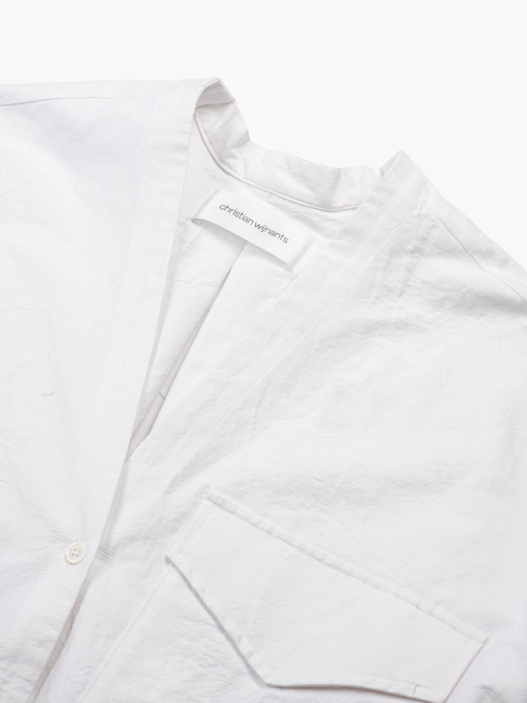 Christian Wijnants Tariez Blouse White